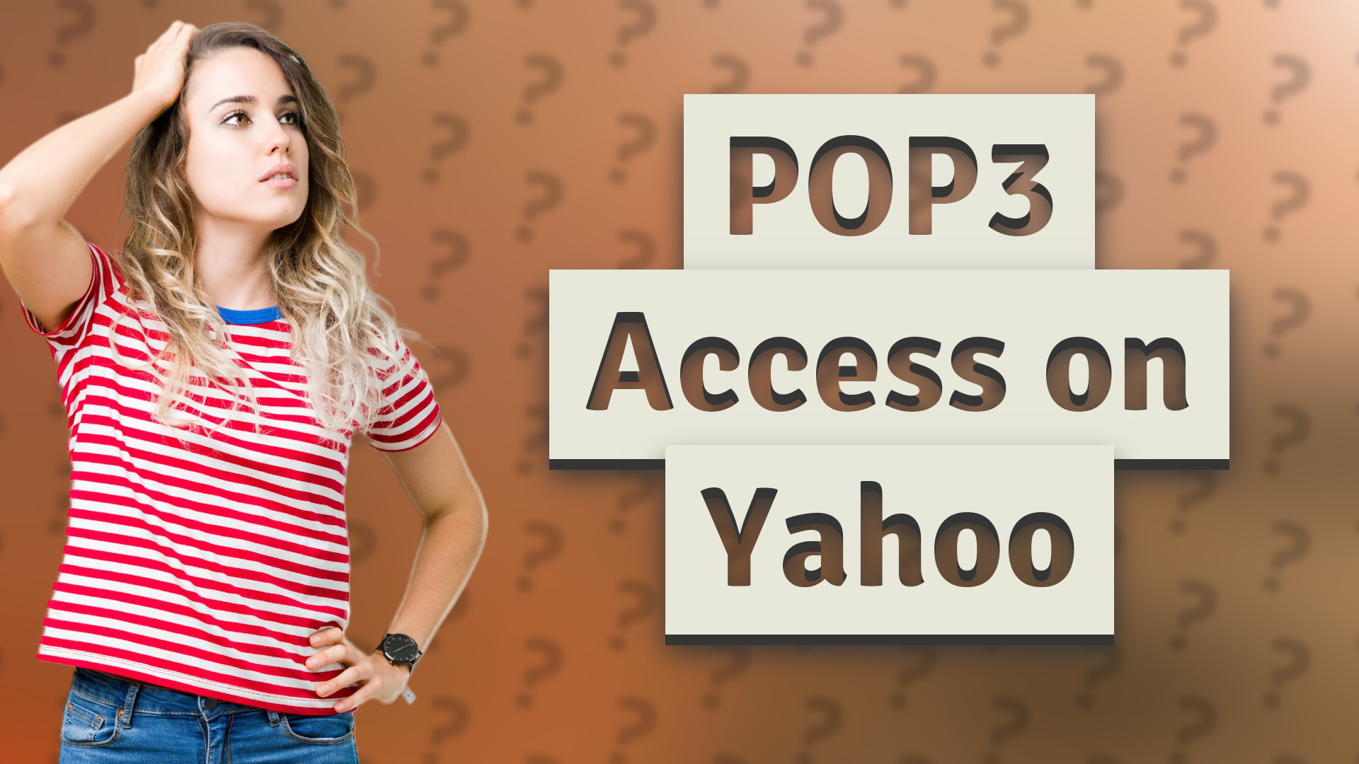 POP3 Access on Yahoo