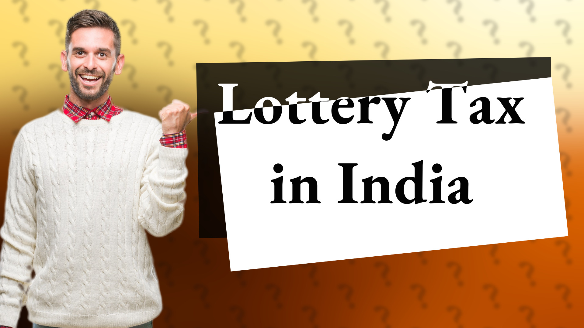Lottery Tax in India