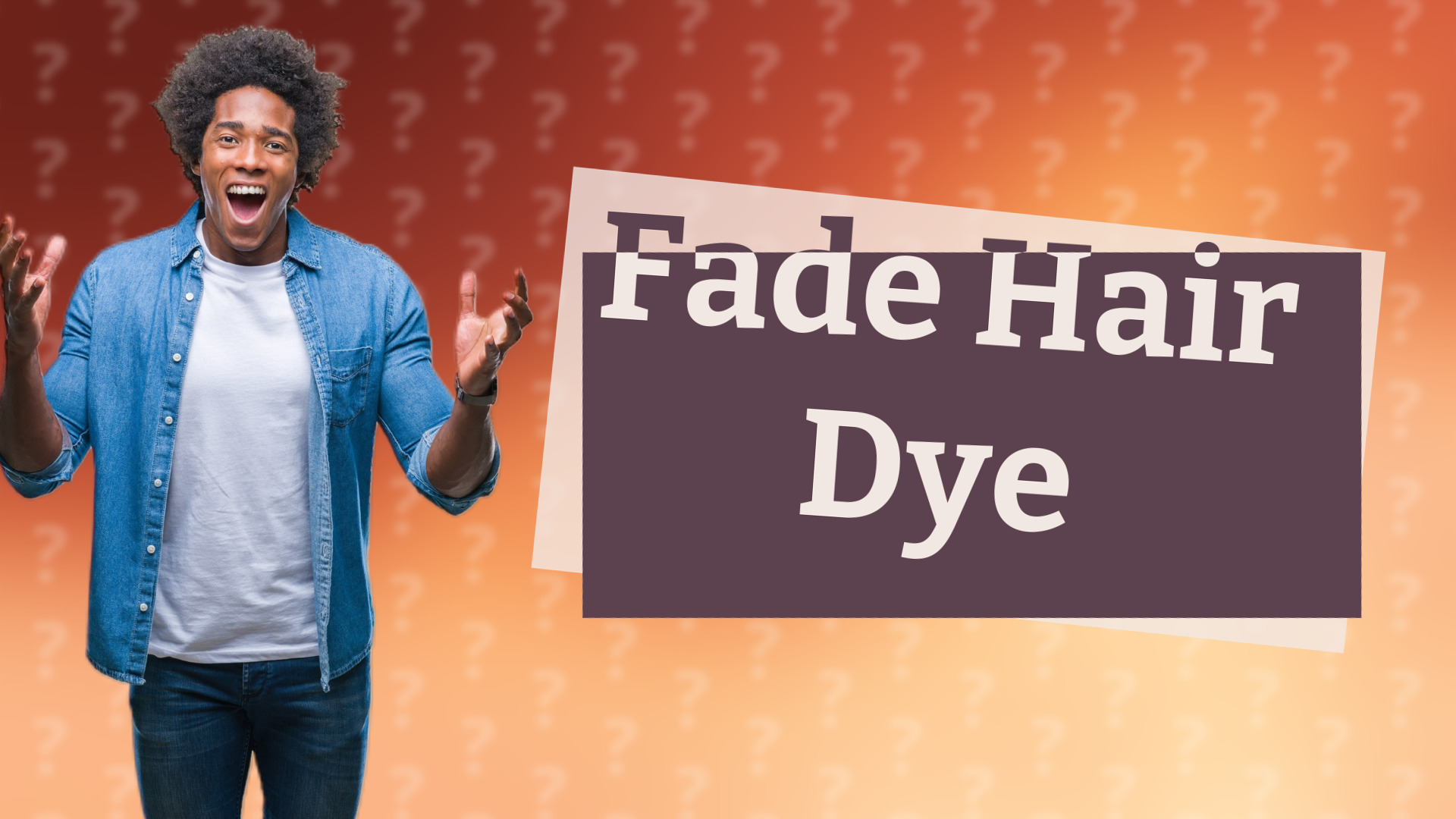 Fade Hair Dye