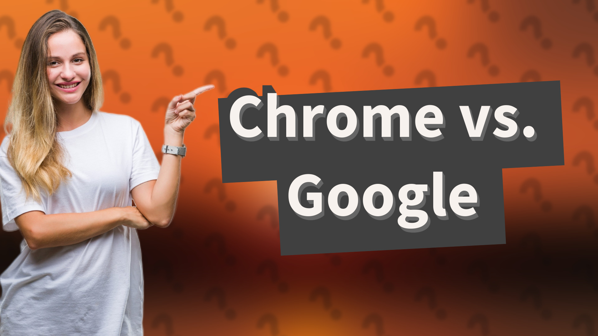 Chrome vs. Google