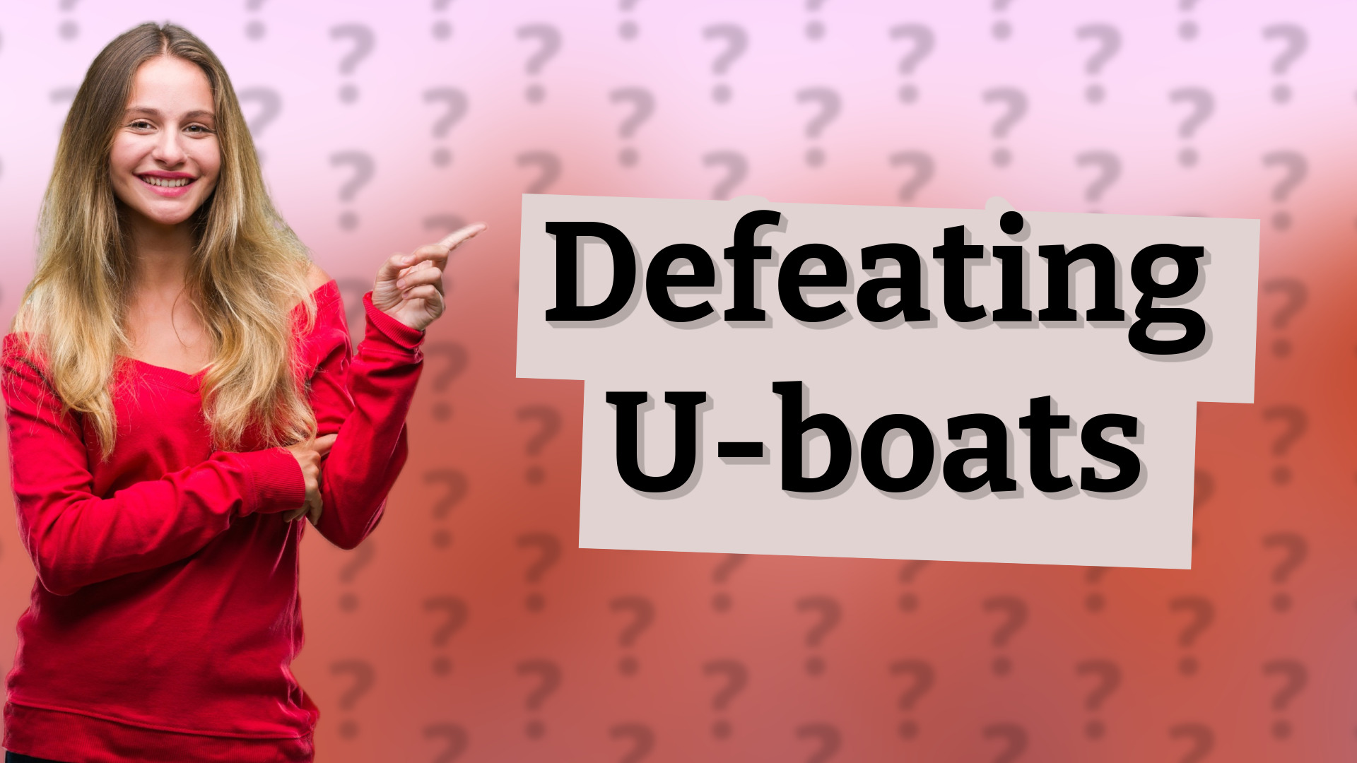 Defeating U-boats
