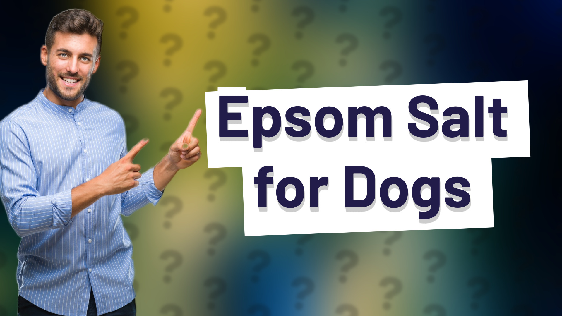 Epsom Salt for Dogs