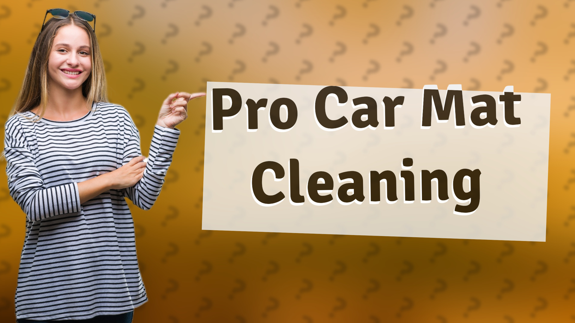 Pro Car Mat Cleaning