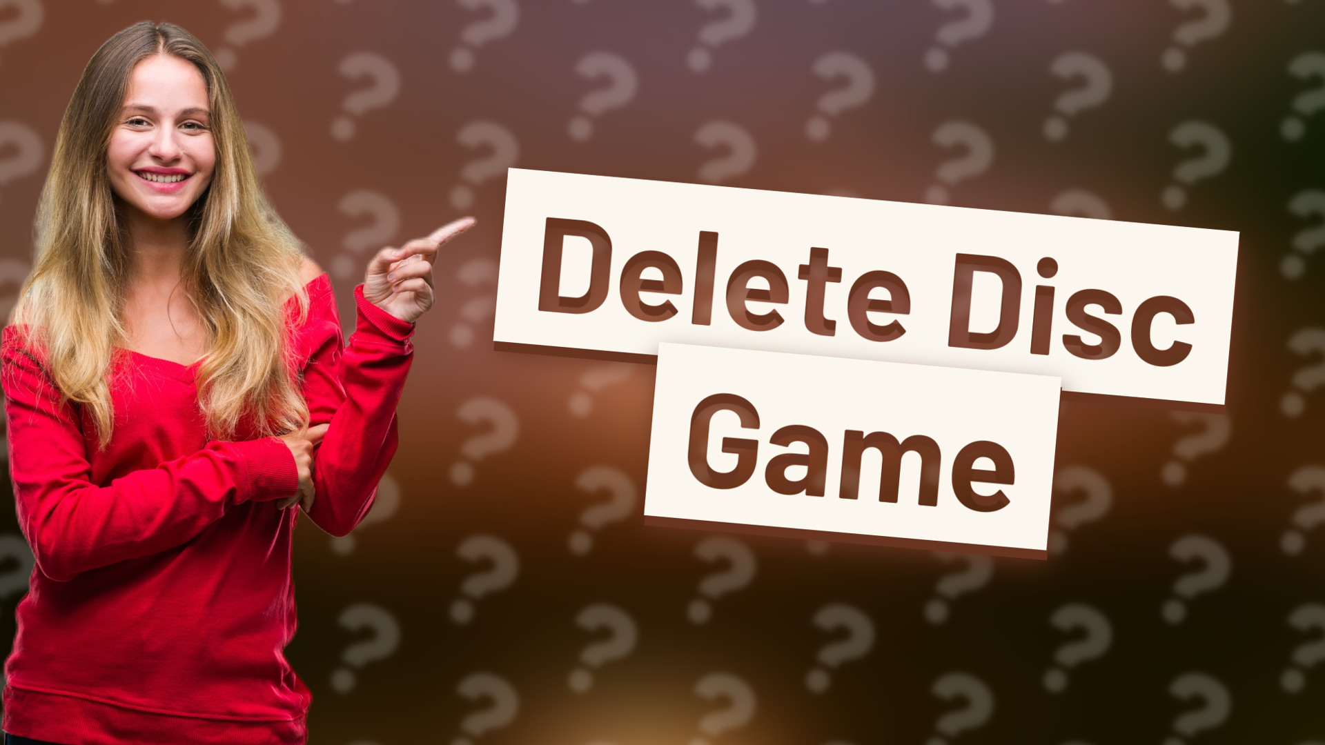 Delete Disc Game
