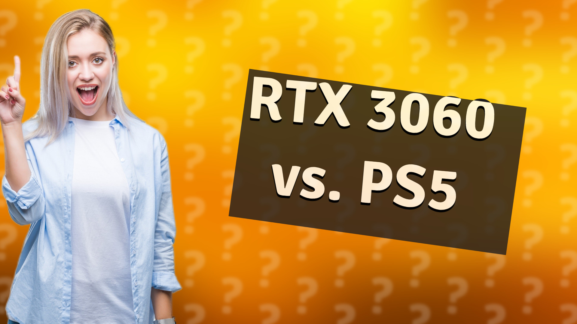 RTX 3060 vs. PS5