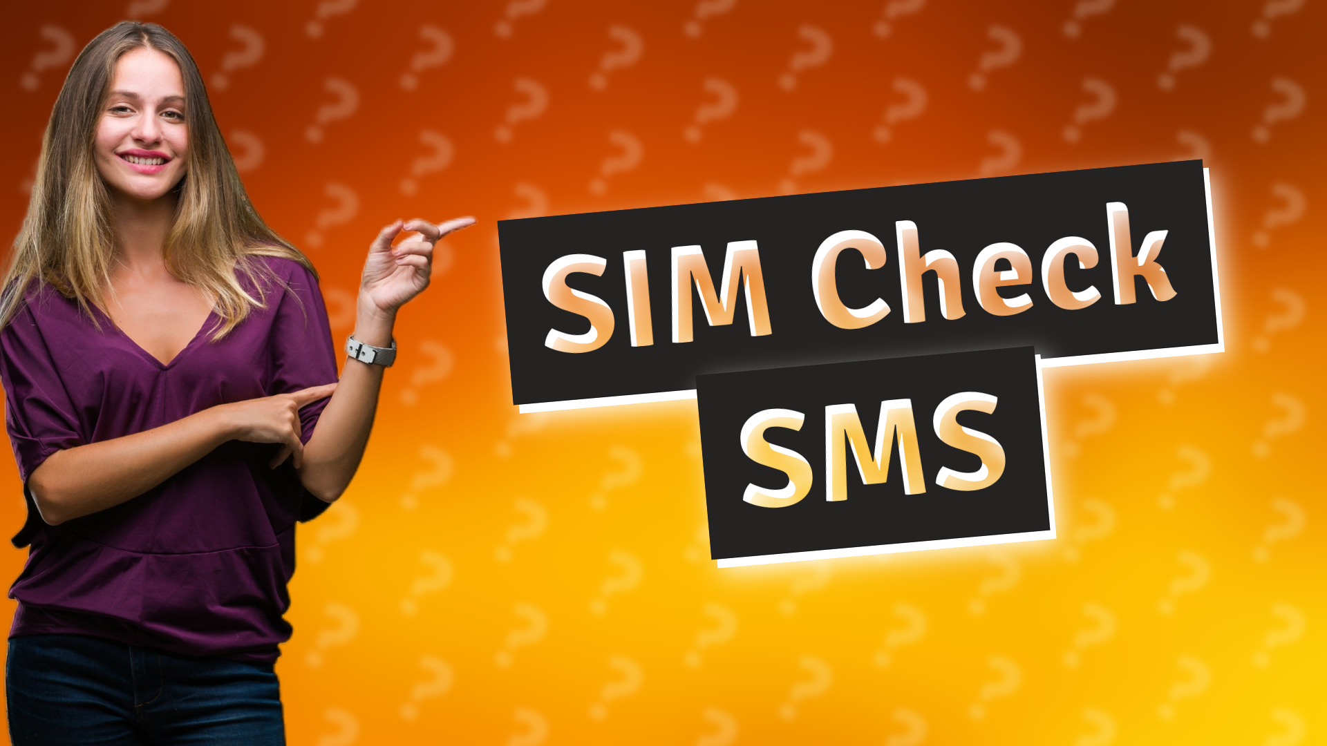 SIM Check SMS