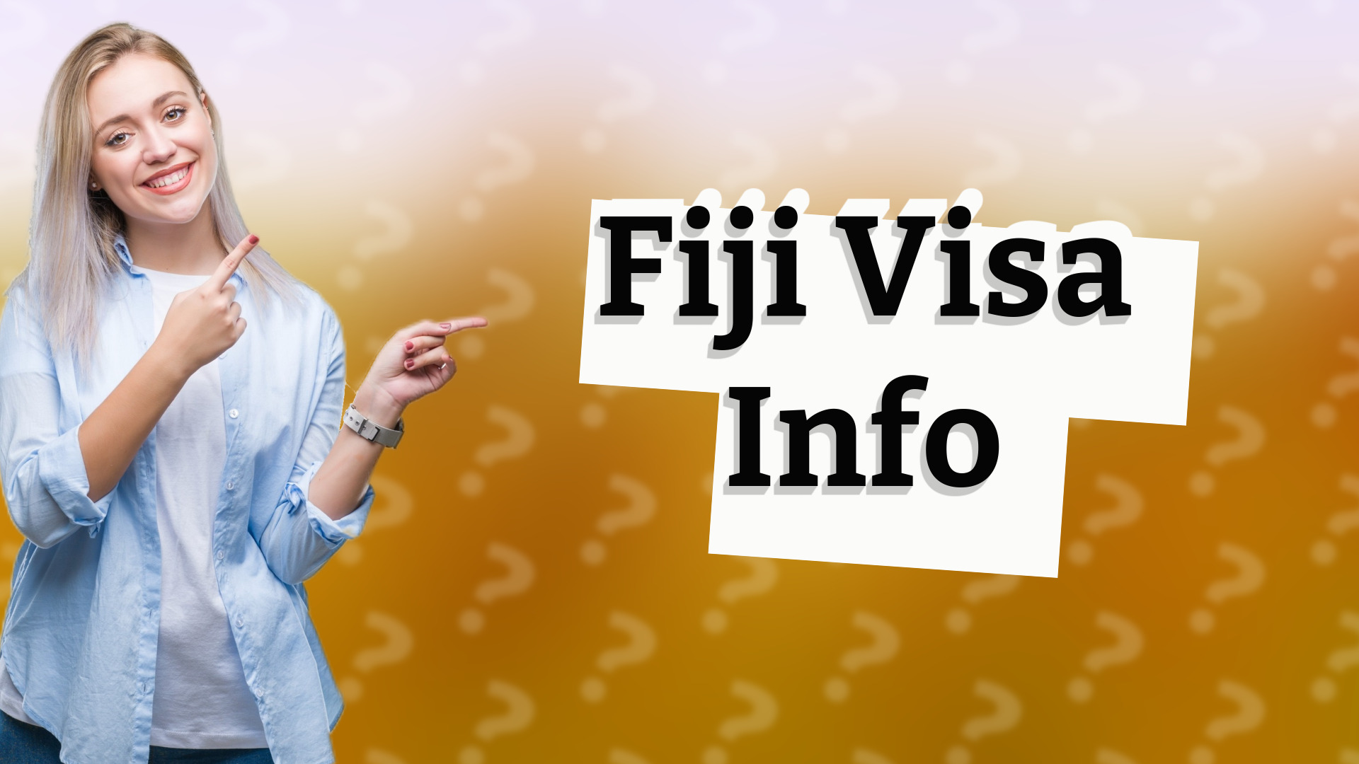 Fiji Visa Info