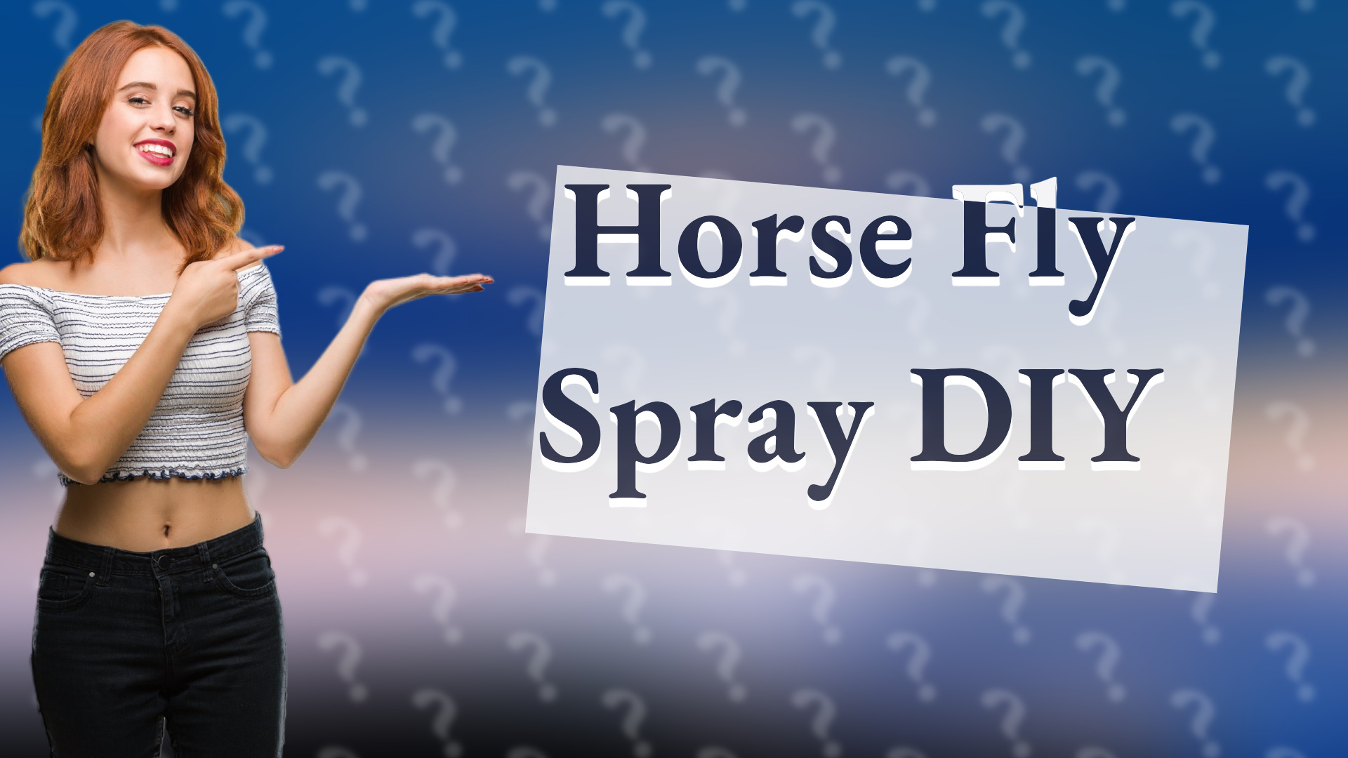 Horse Fly Spray DIY