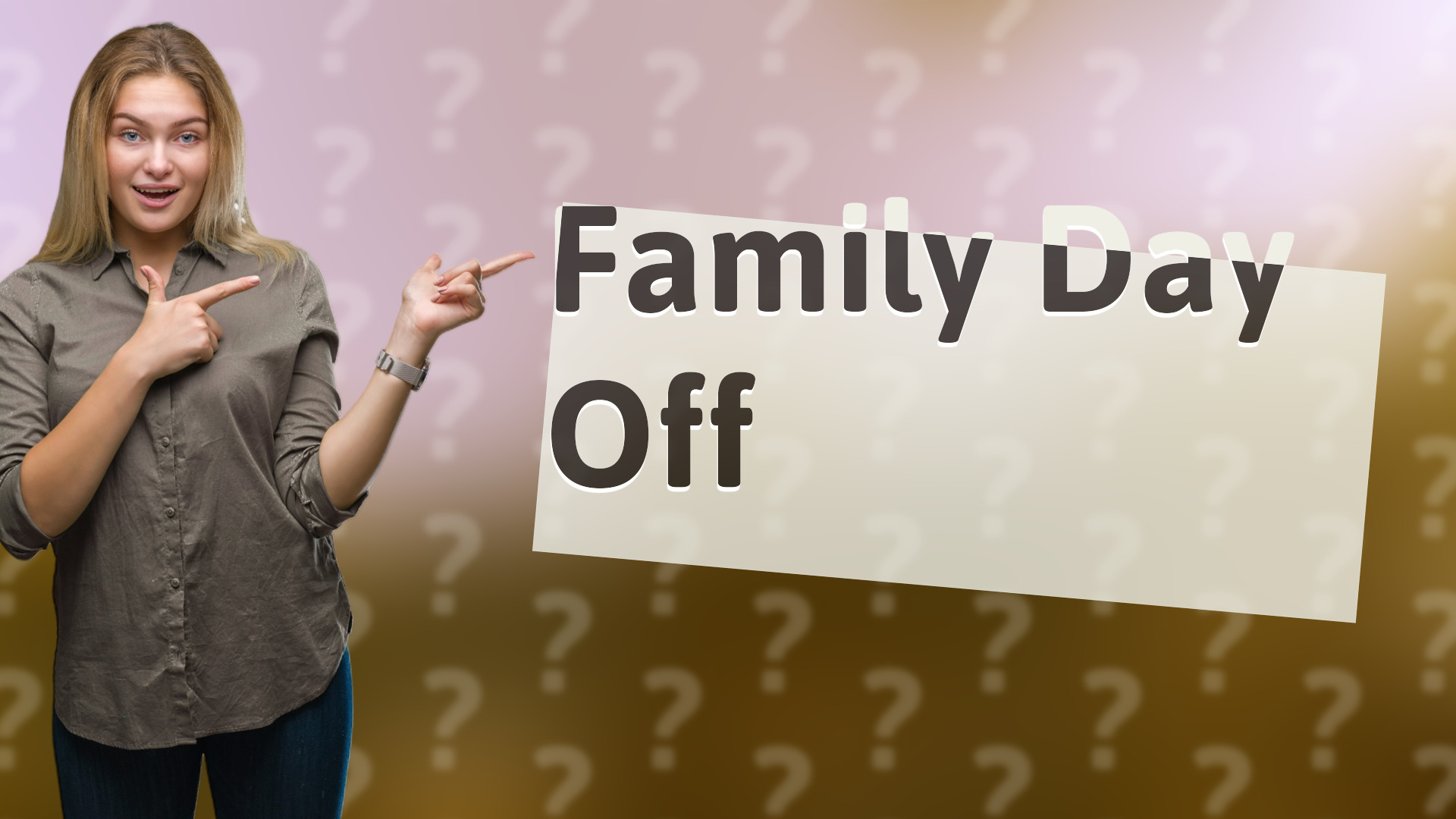 Family Day Off