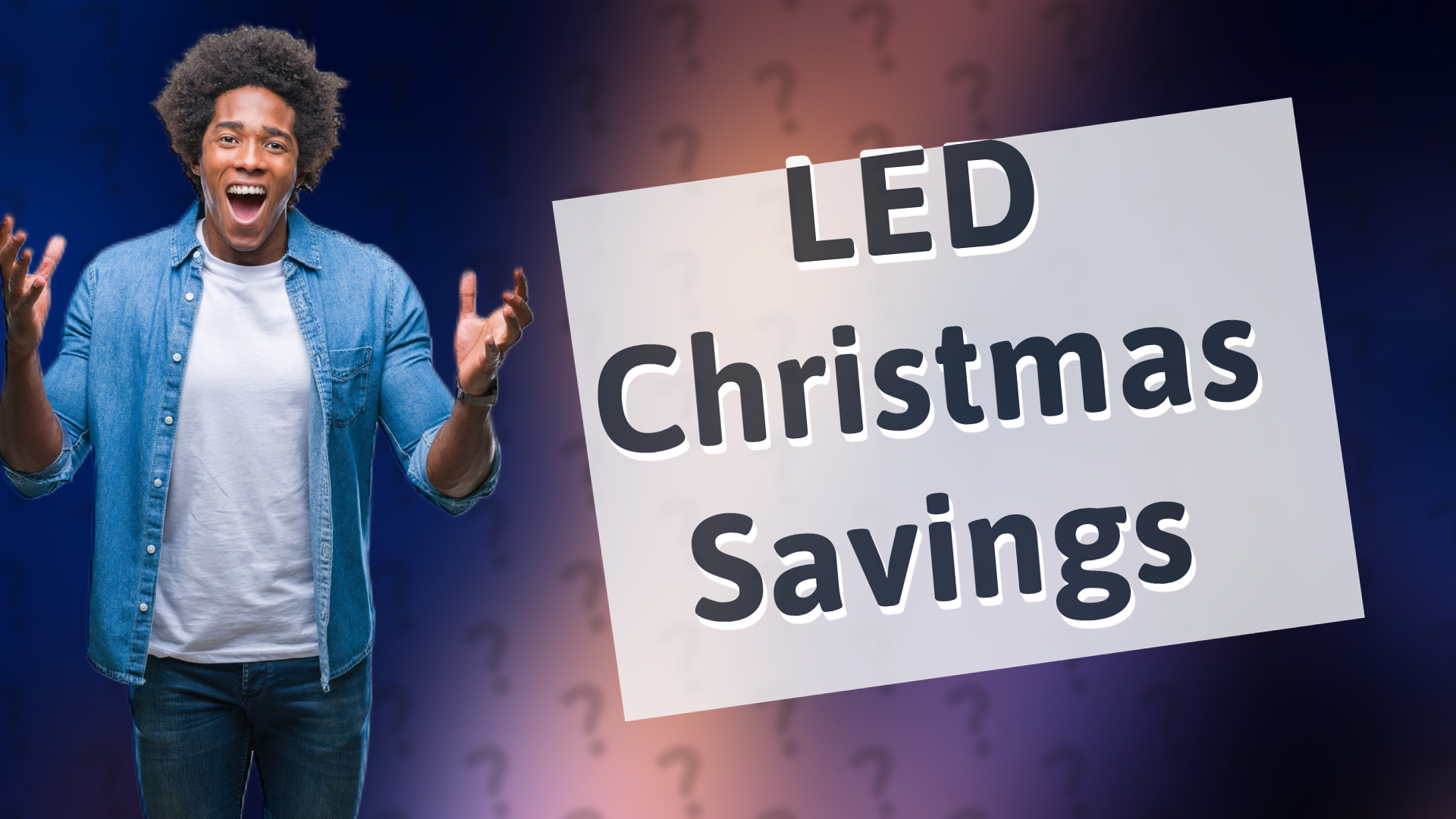 LED Christmas Savings