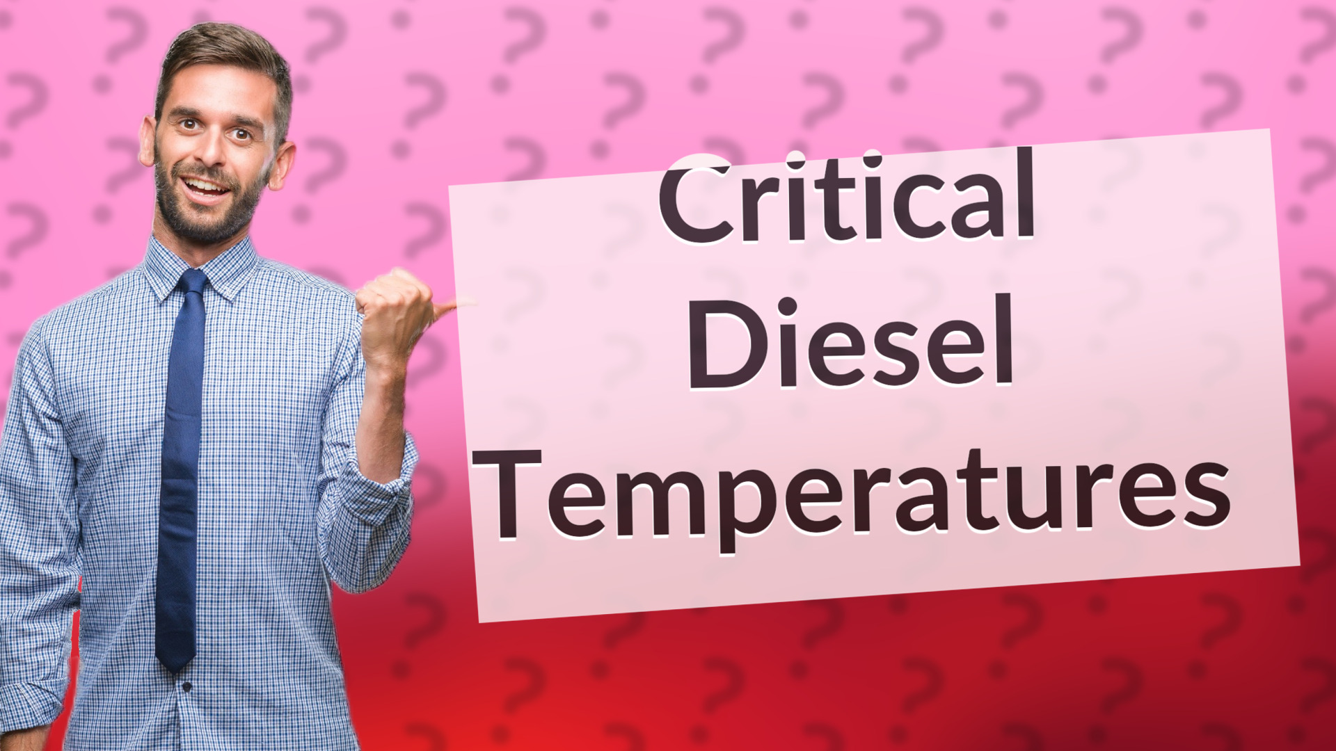 Critical Diesel Temperatures