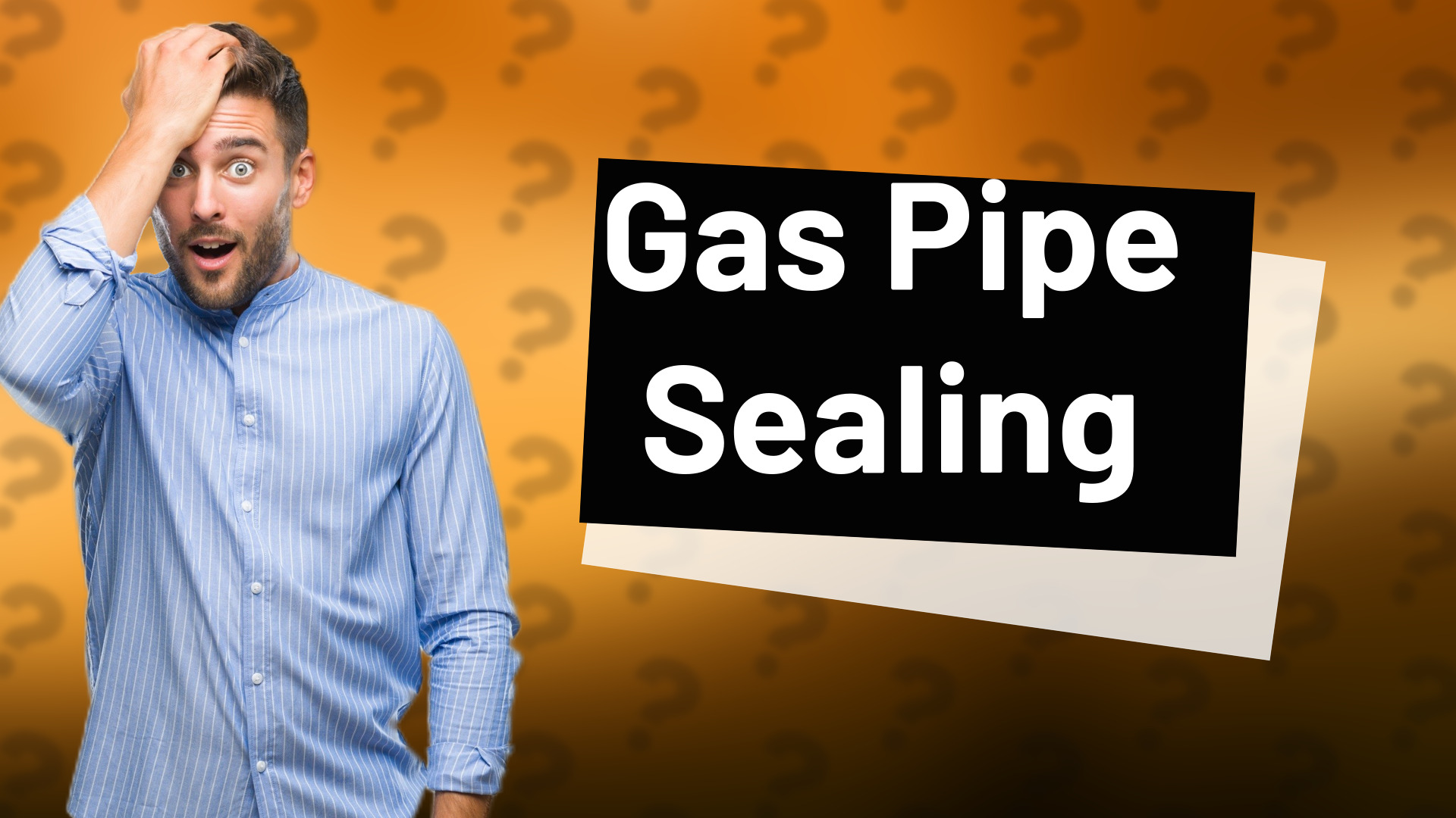 Gas Pipe Sealing