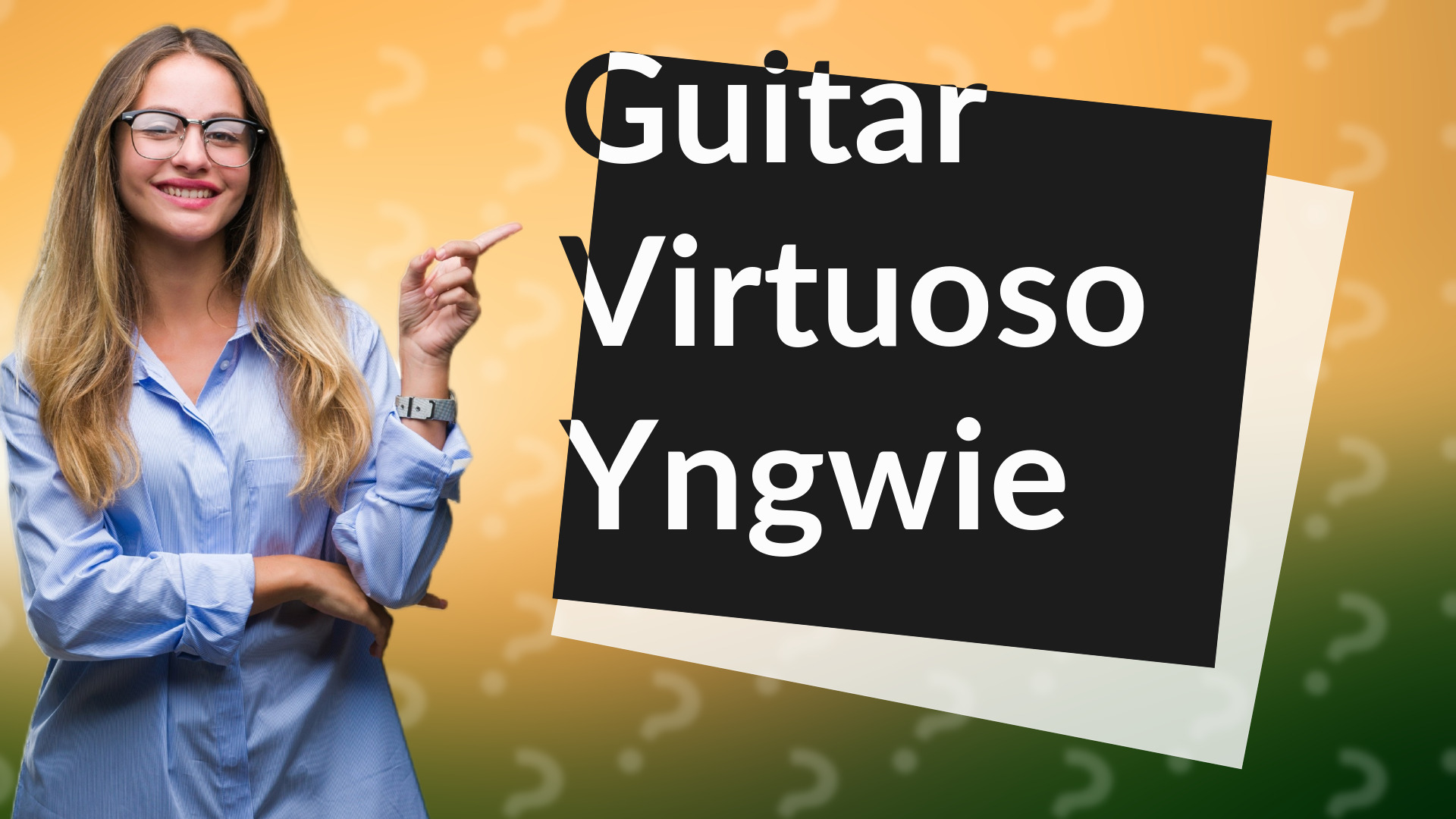 Guitar Virtuoso Yngwie