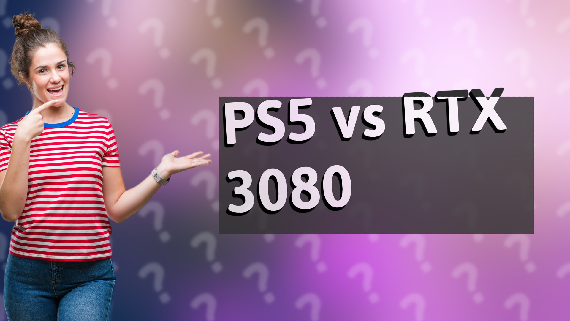 PS5 vs RTX 3080