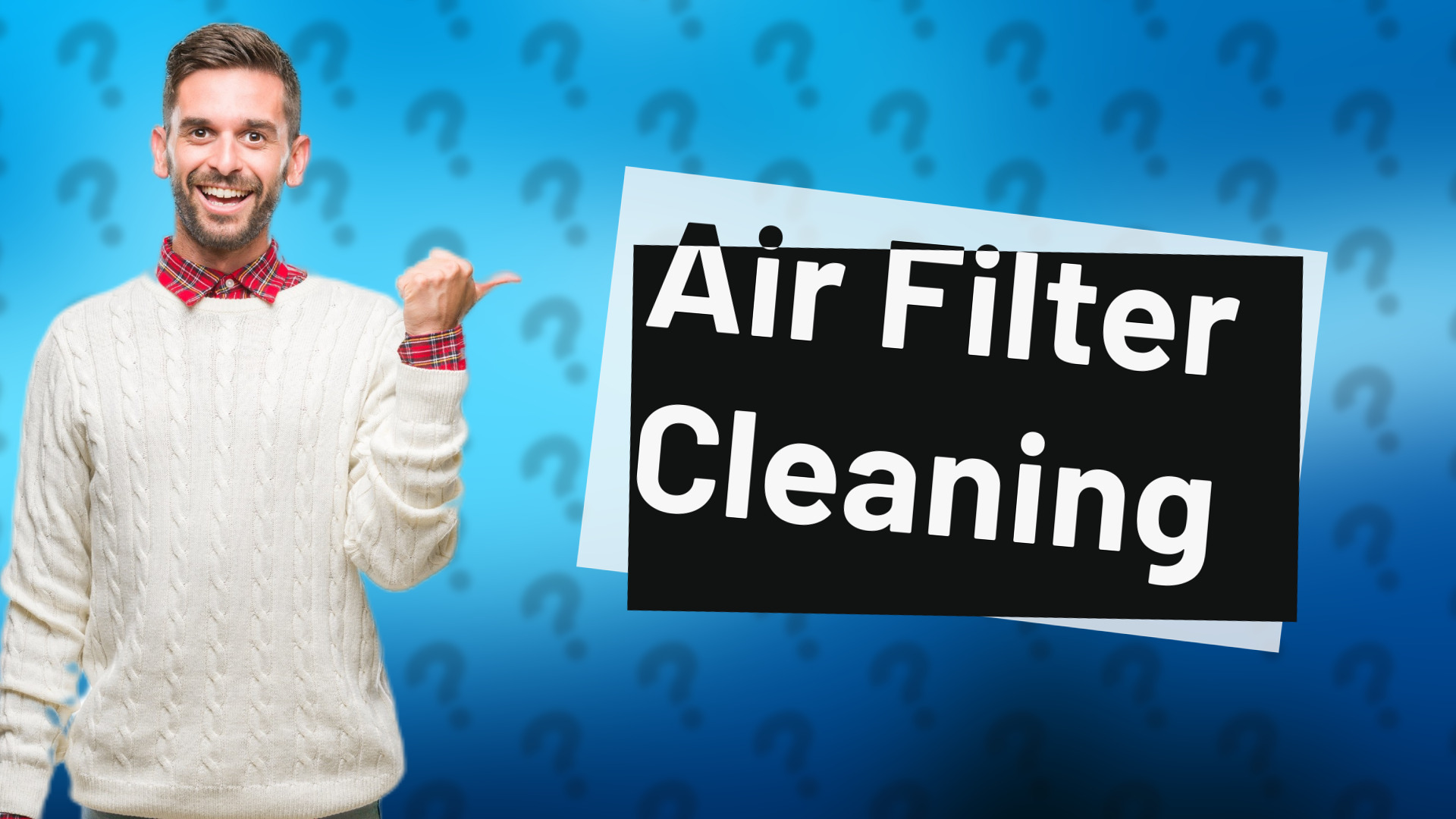 Air Filter Cleaning