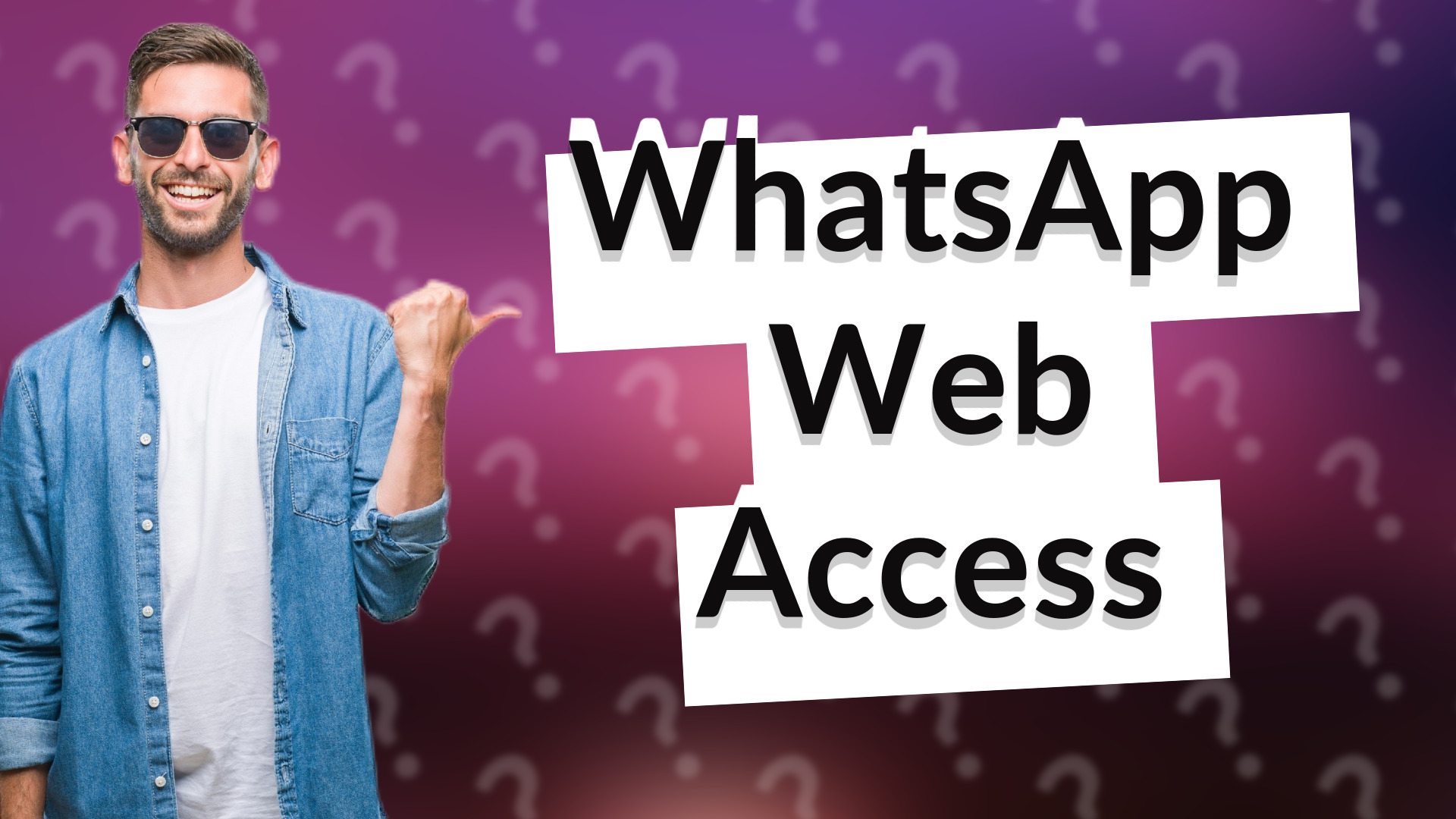 WhatsApp Web Access