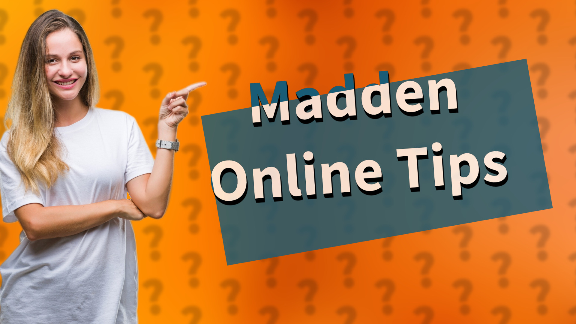 Madden Online Tips