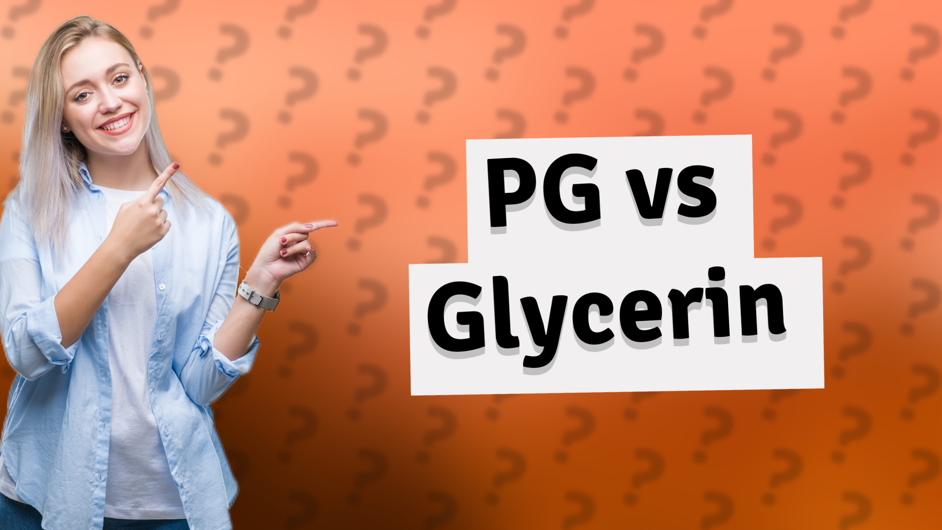 PG vs Glycerin