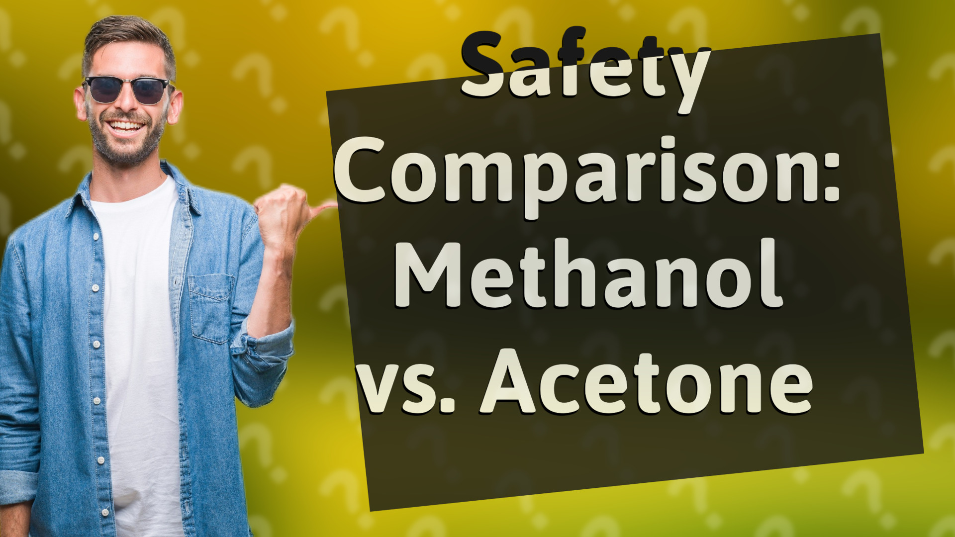 Safety Comparison: Methanol vs. Acetone