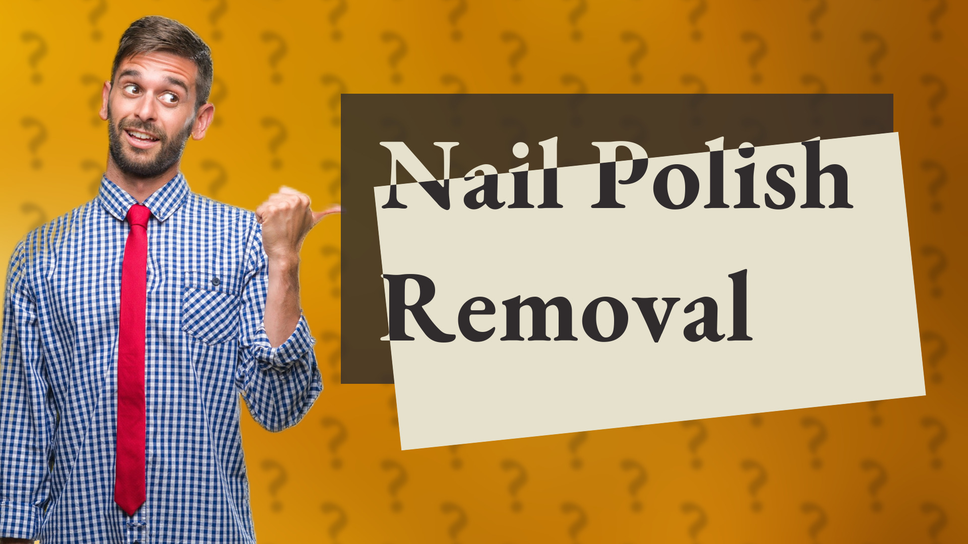 Nail Polish Removal