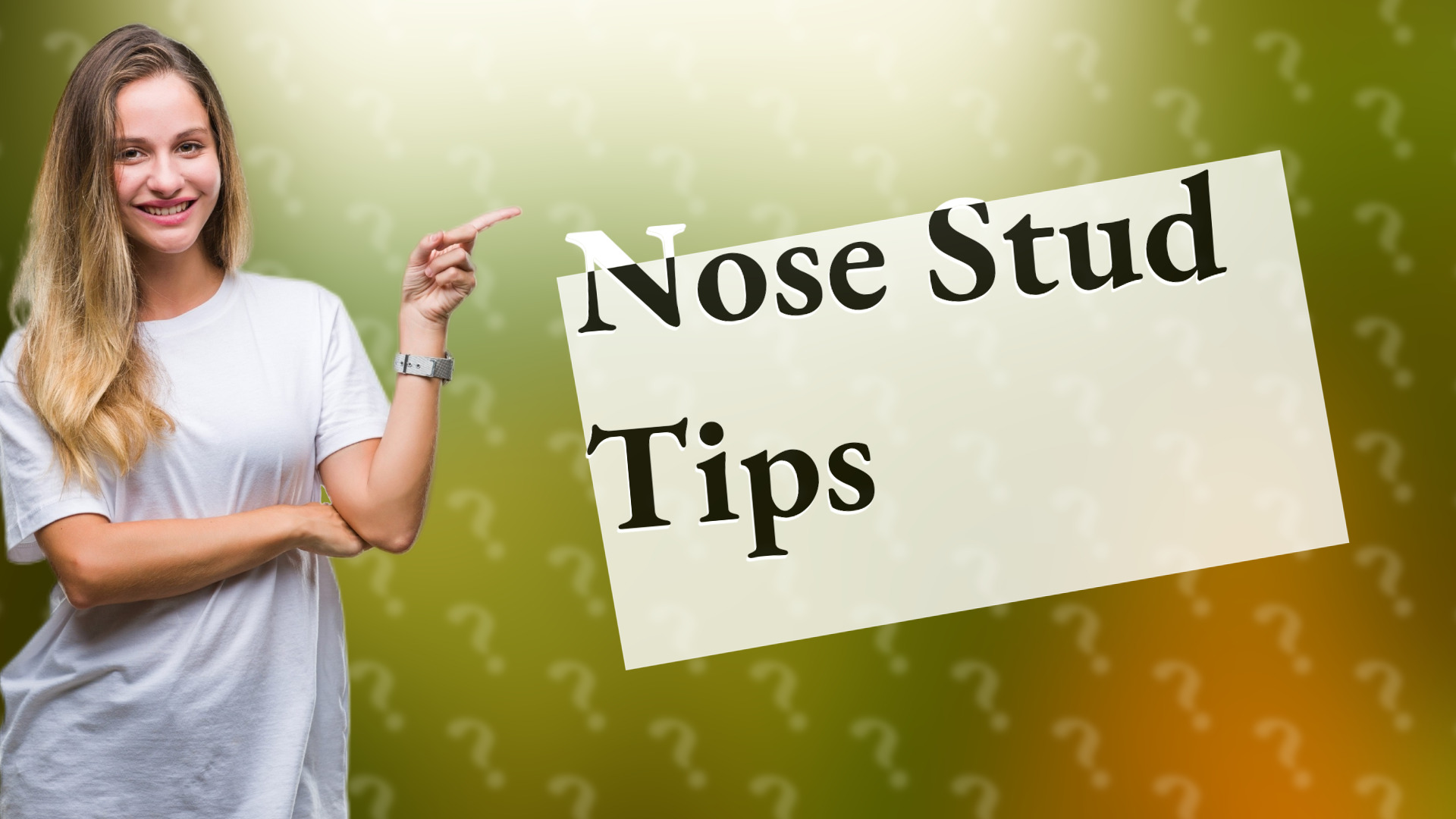 Nose Stud Tips