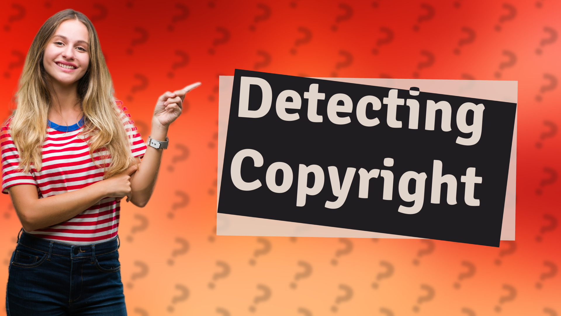 Detecting Copyright