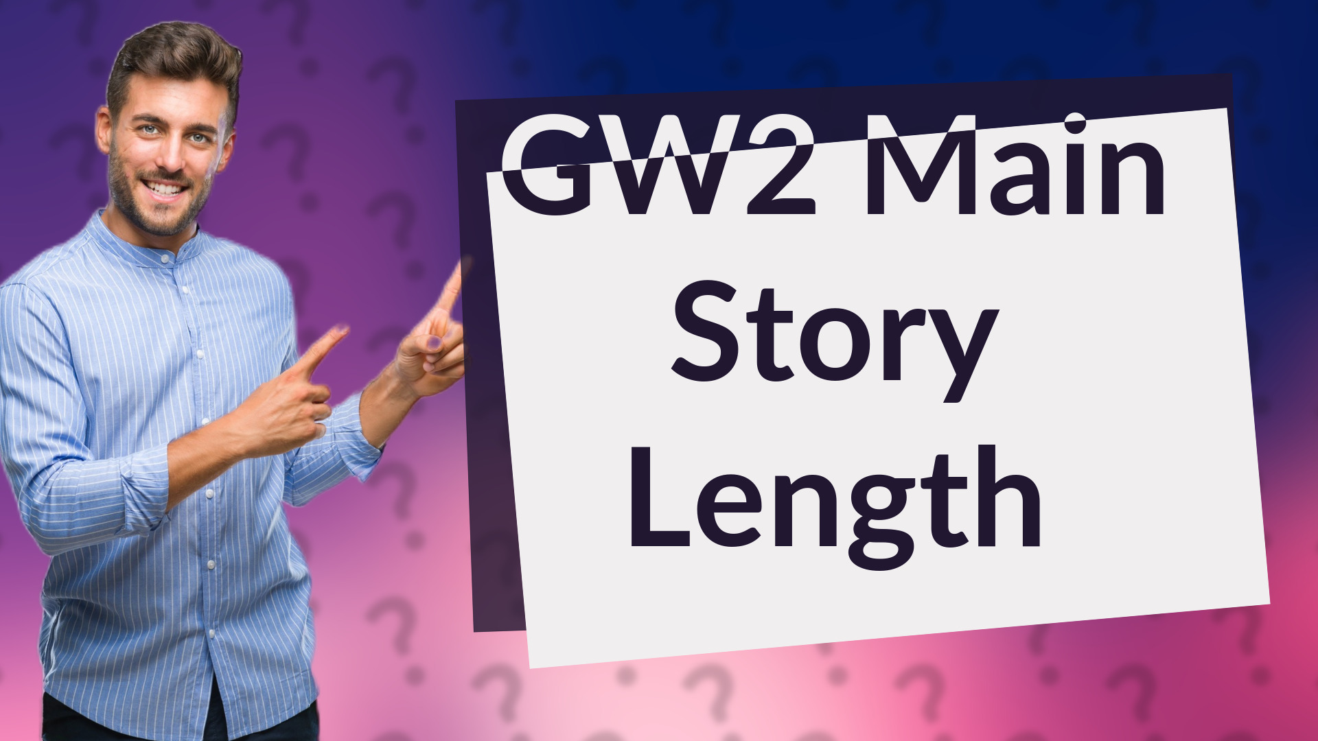 GW2 Main Story Length