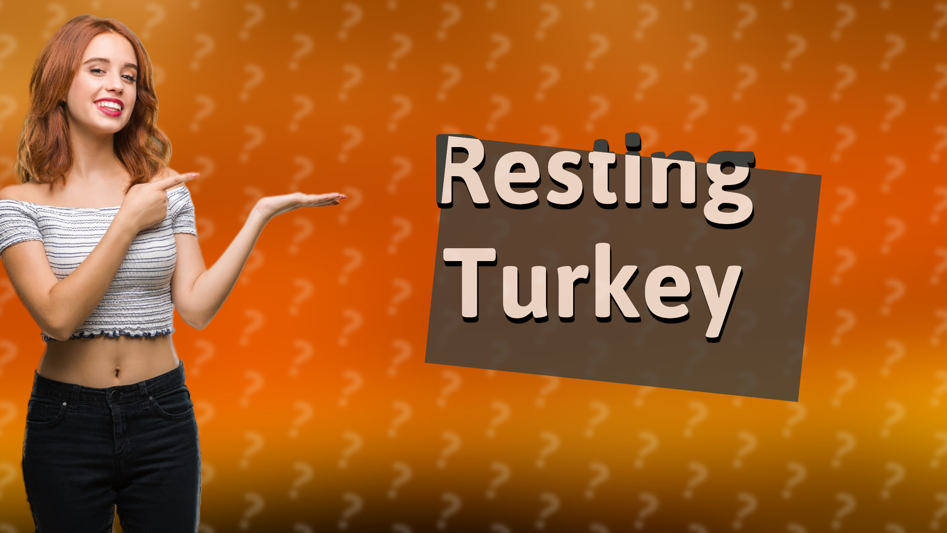 Resting Turkey