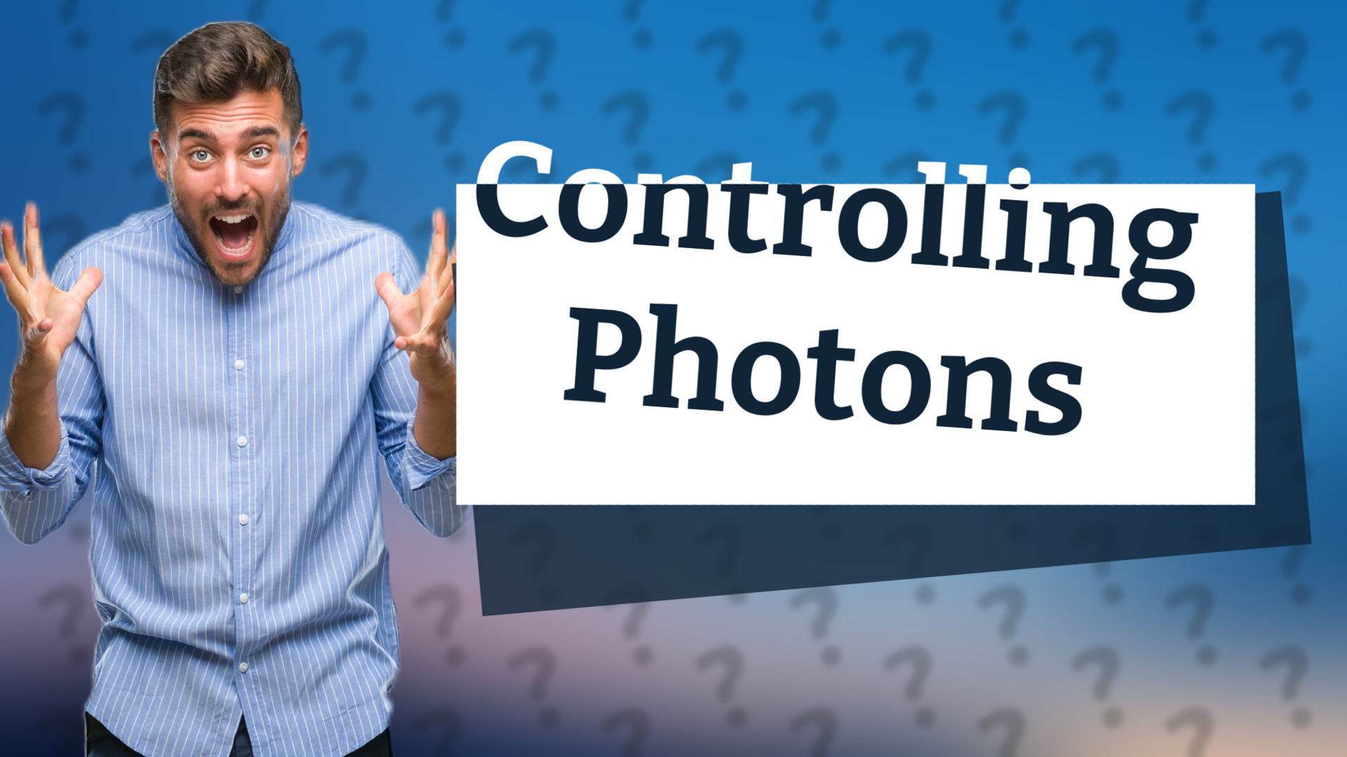 Controlling Photons