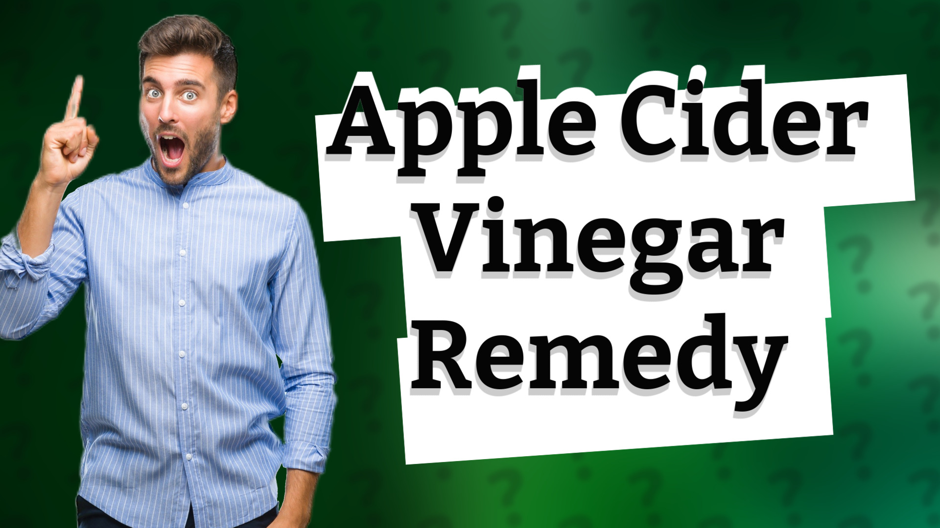 Apple Cider Vinegar Remedy