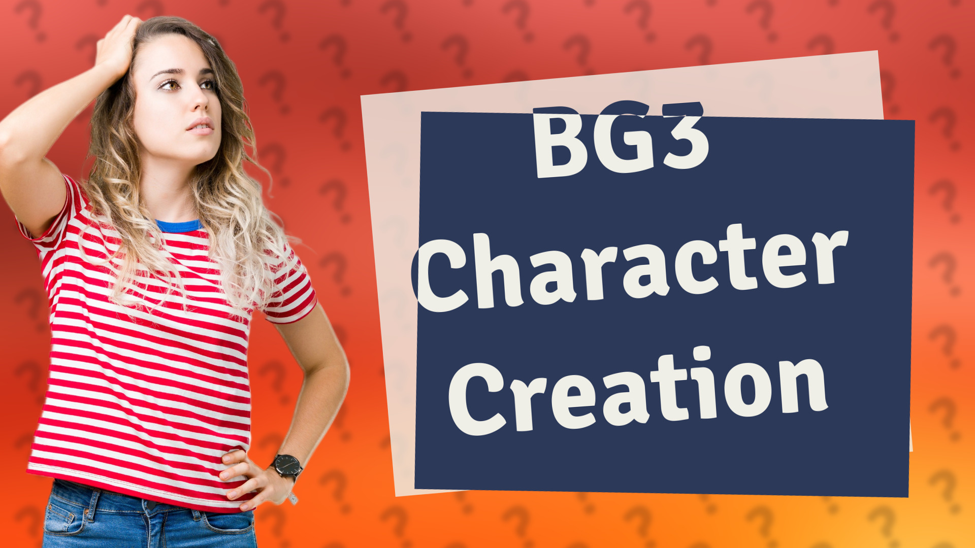 BG3 Character Creation