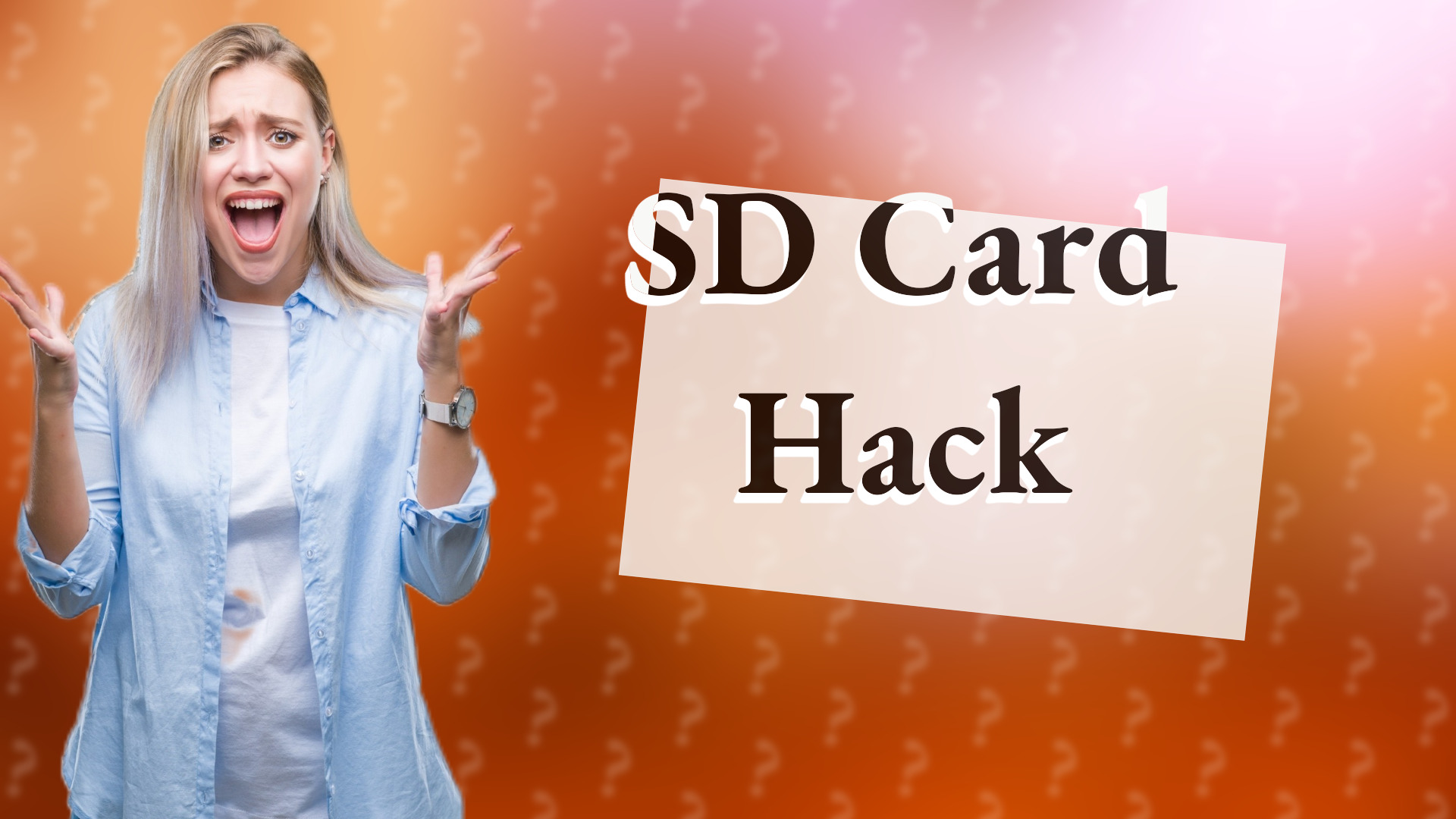 SD Card Hack
