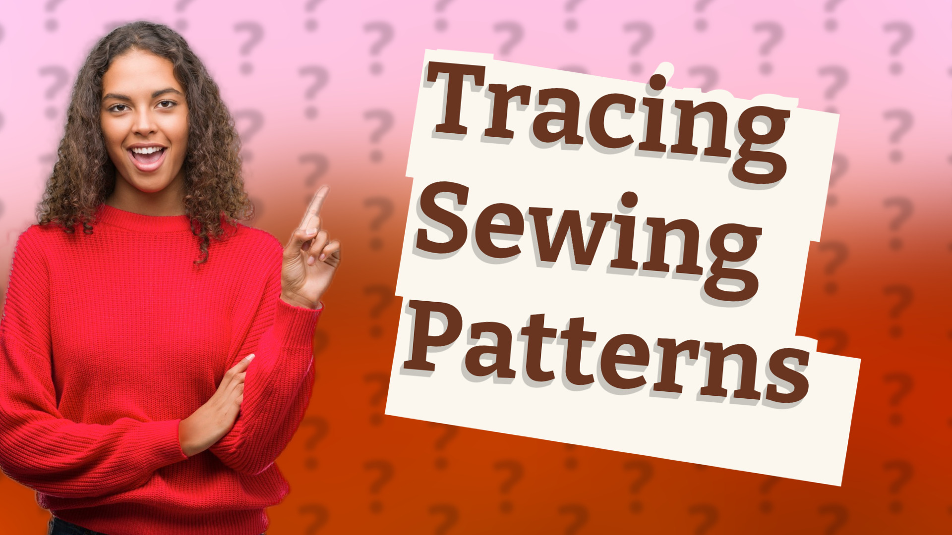 Tracing Sewing Patterns