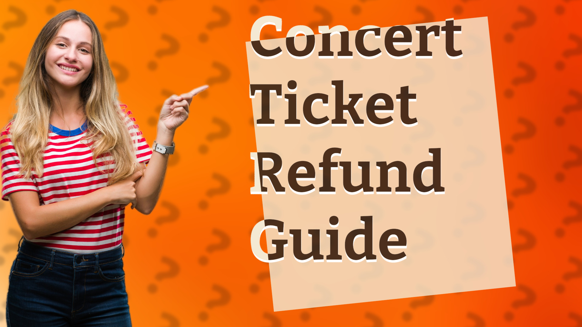 Concert Ticket Refund Guide