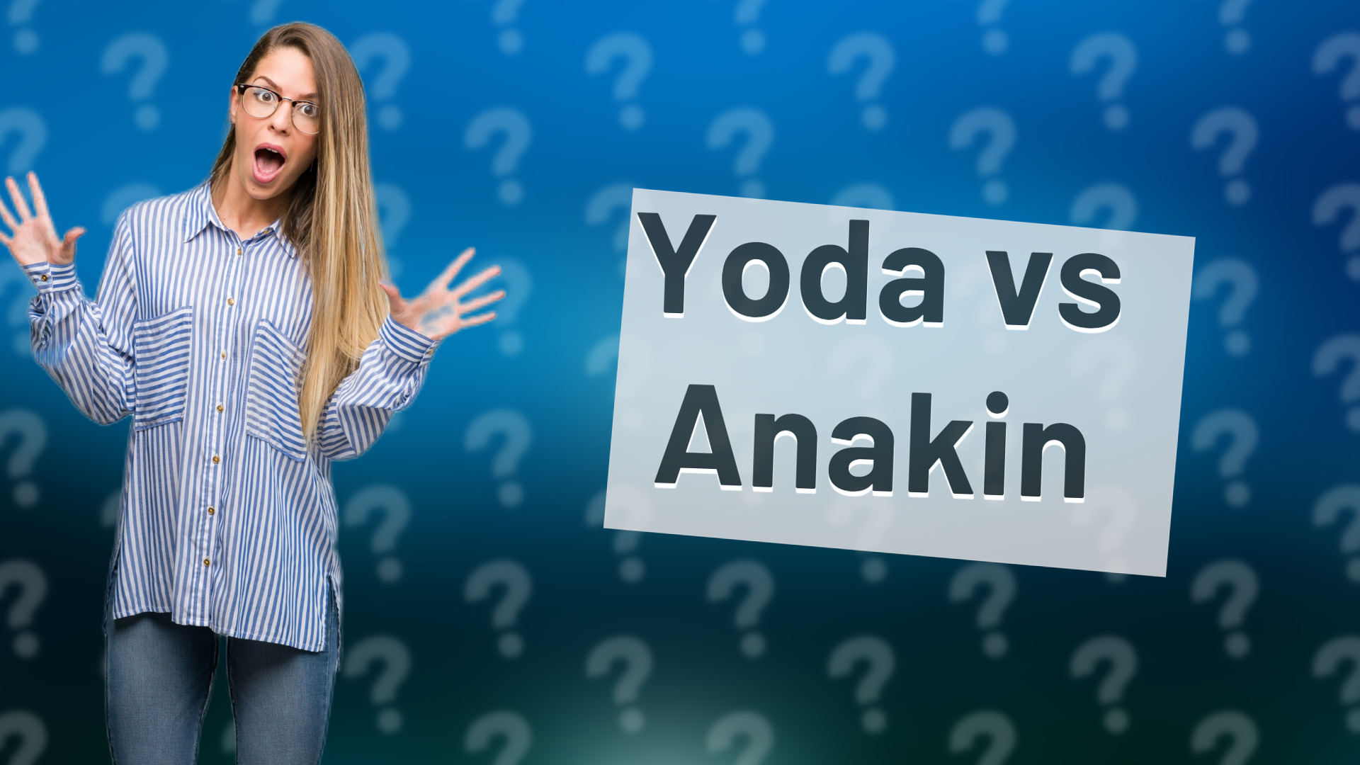 Yoda vs Anakin