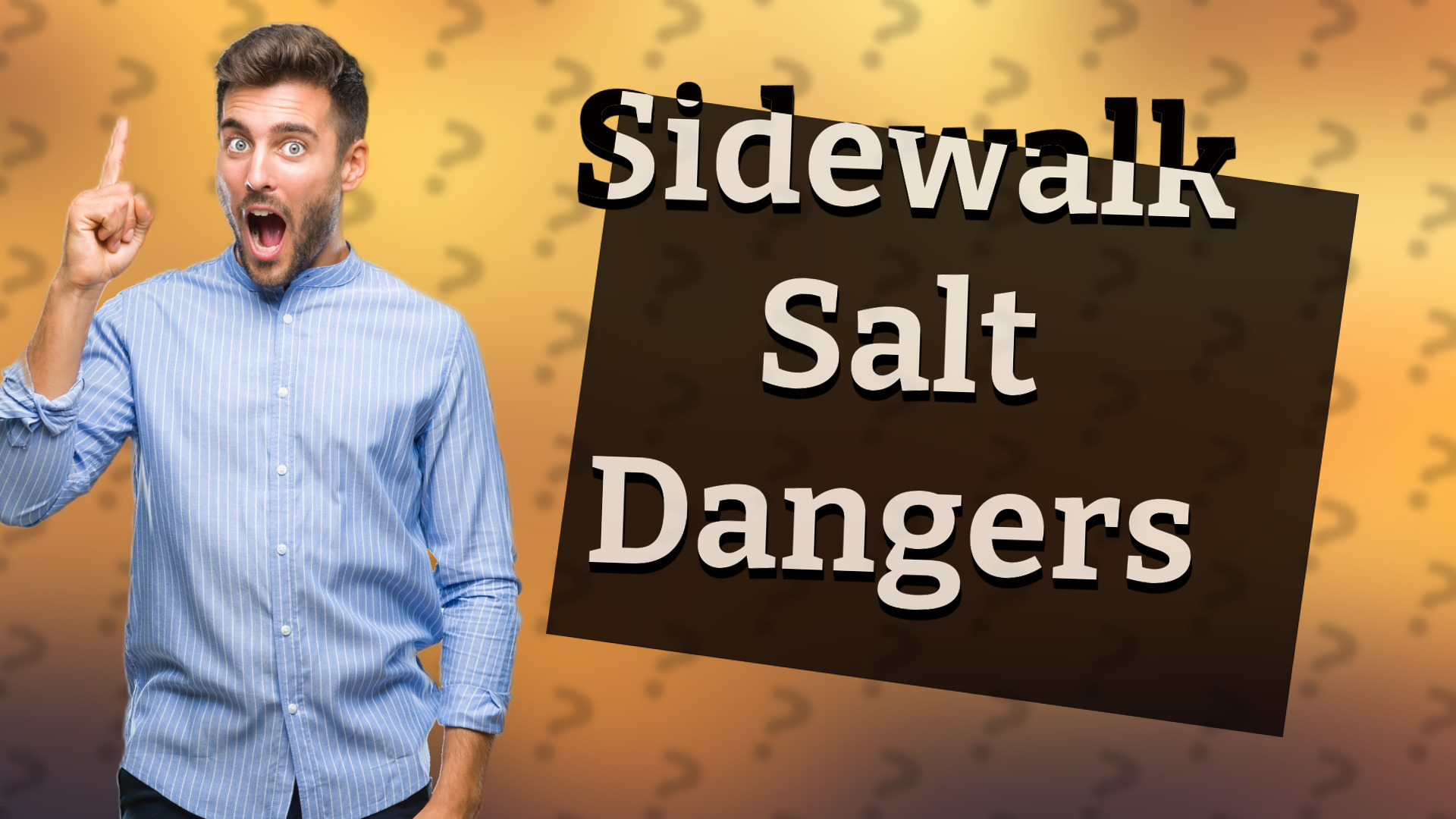 Sidewalk Salt Dangers