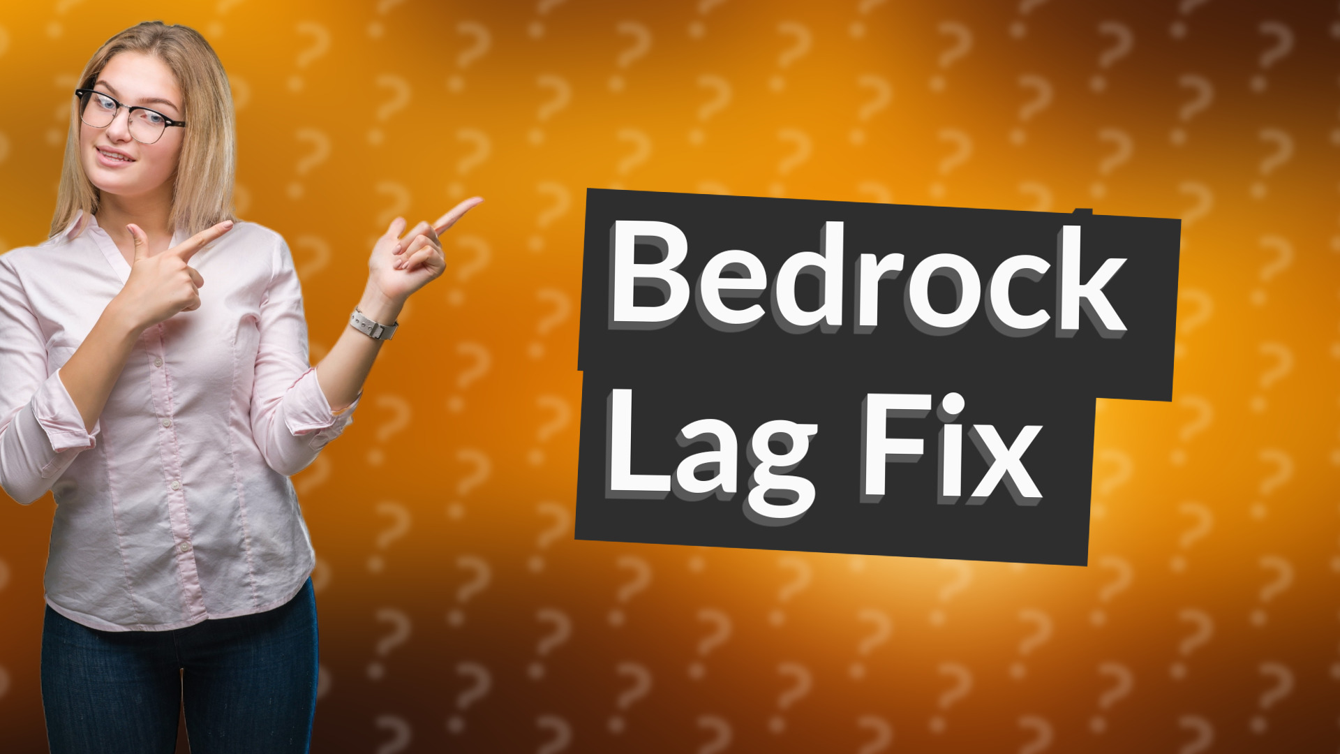 Bedrock Lag Fix