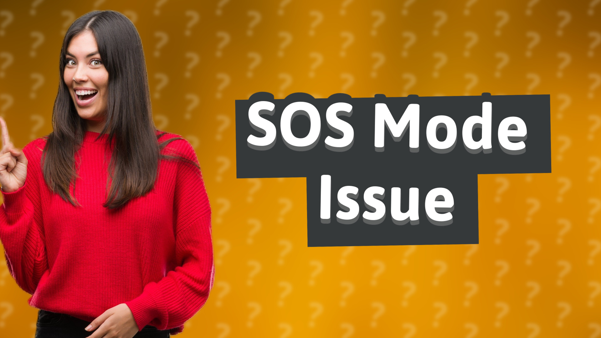 SOS Mode Issue
