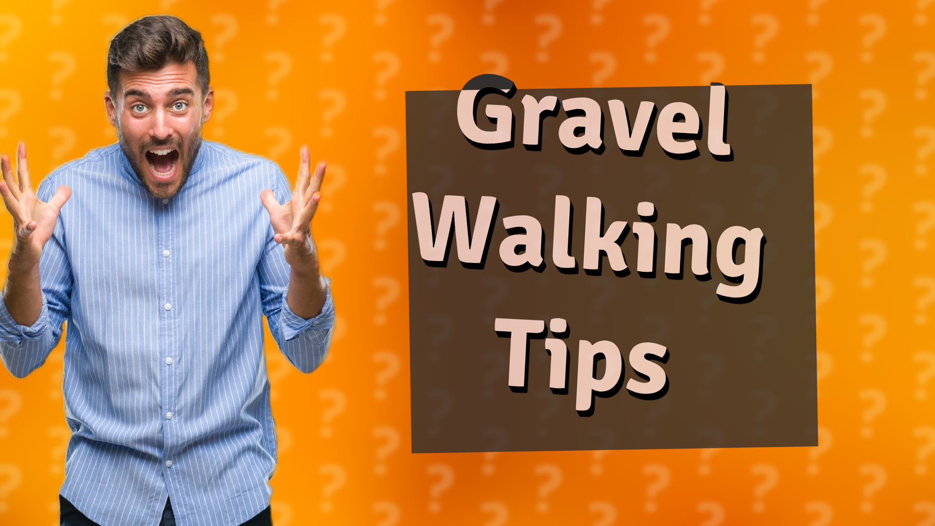 Gravel Walking Tips