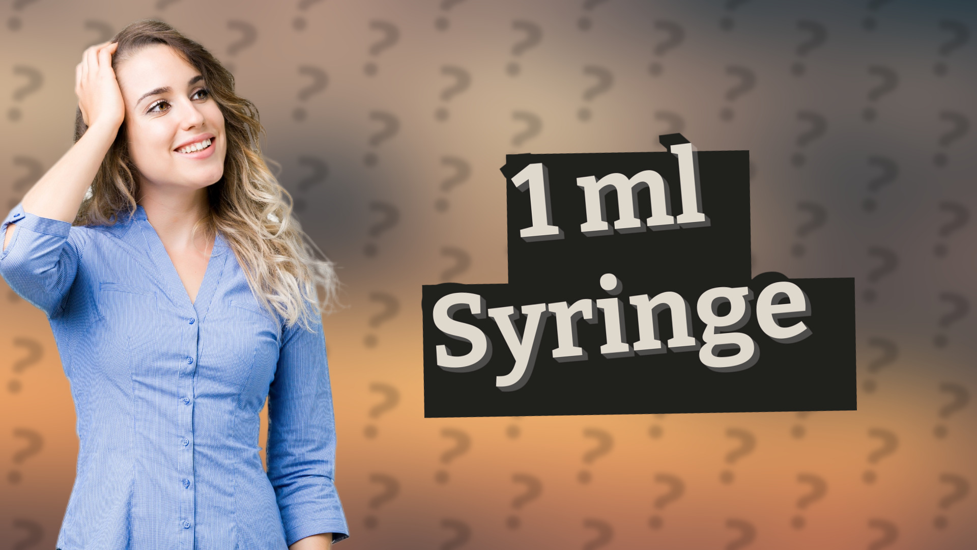 1 ml Syringe