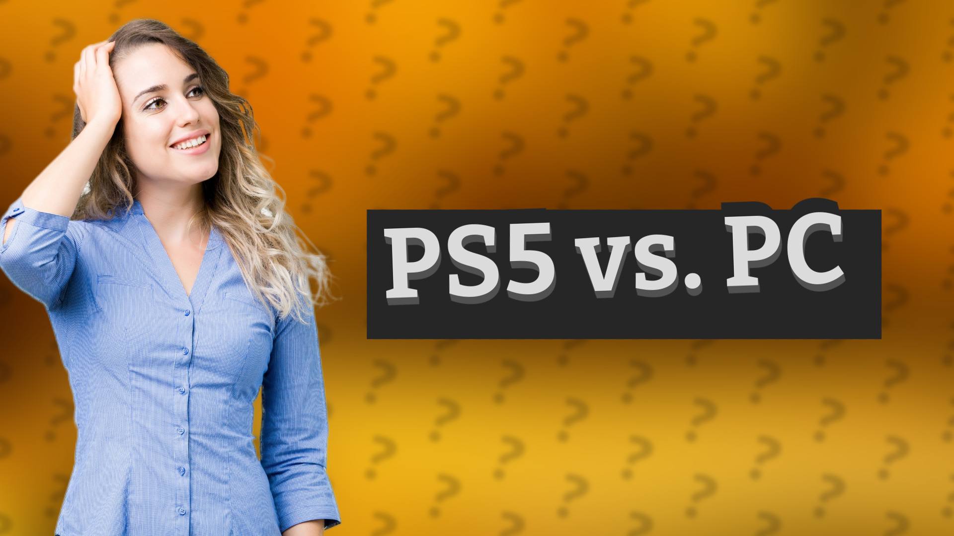 PS5 vs. PC
