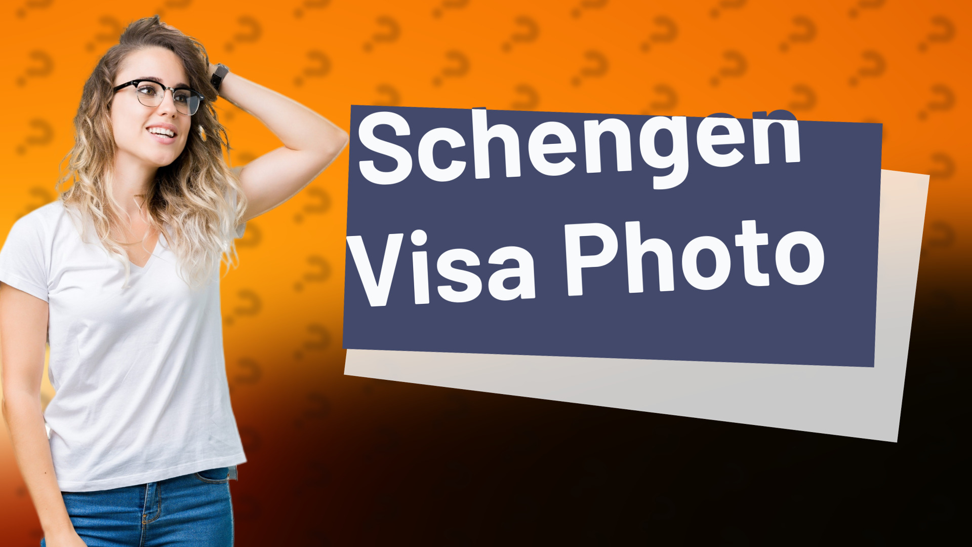 Schengen Visa Photo