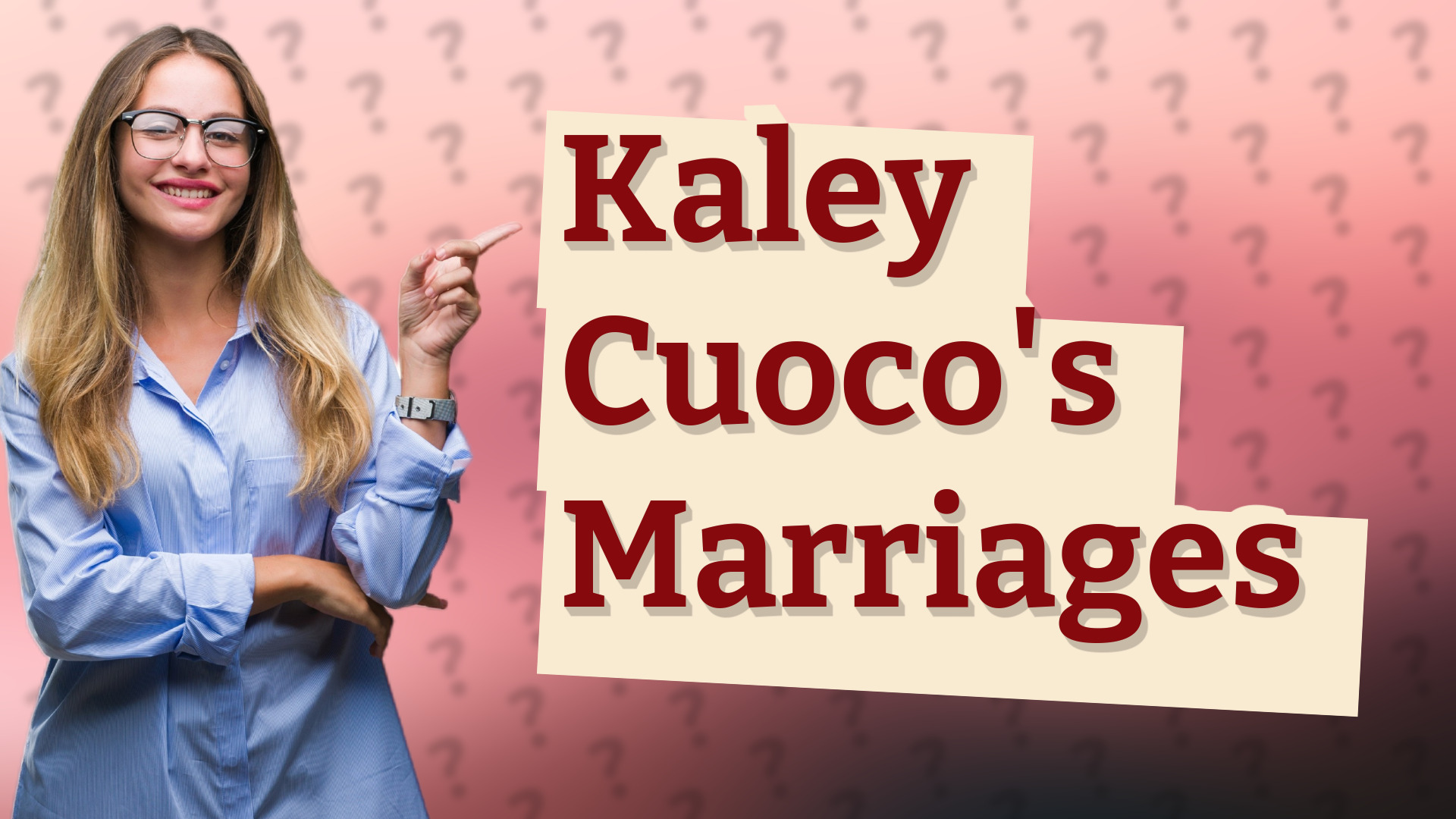Kaley Cuoco's Marriages