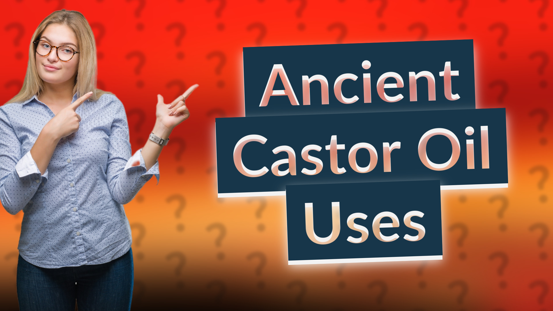 Ancient Castor Oil Uses