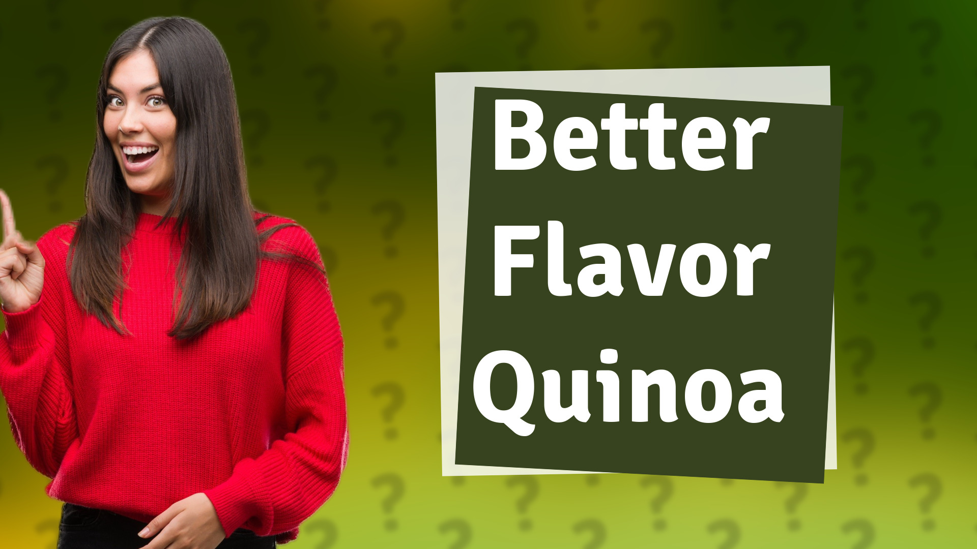 Better Flavor Quinoa
