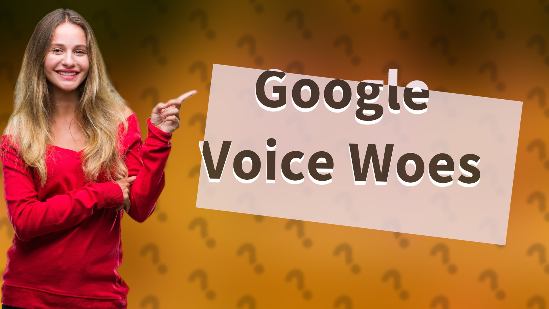 Google Voice Woes