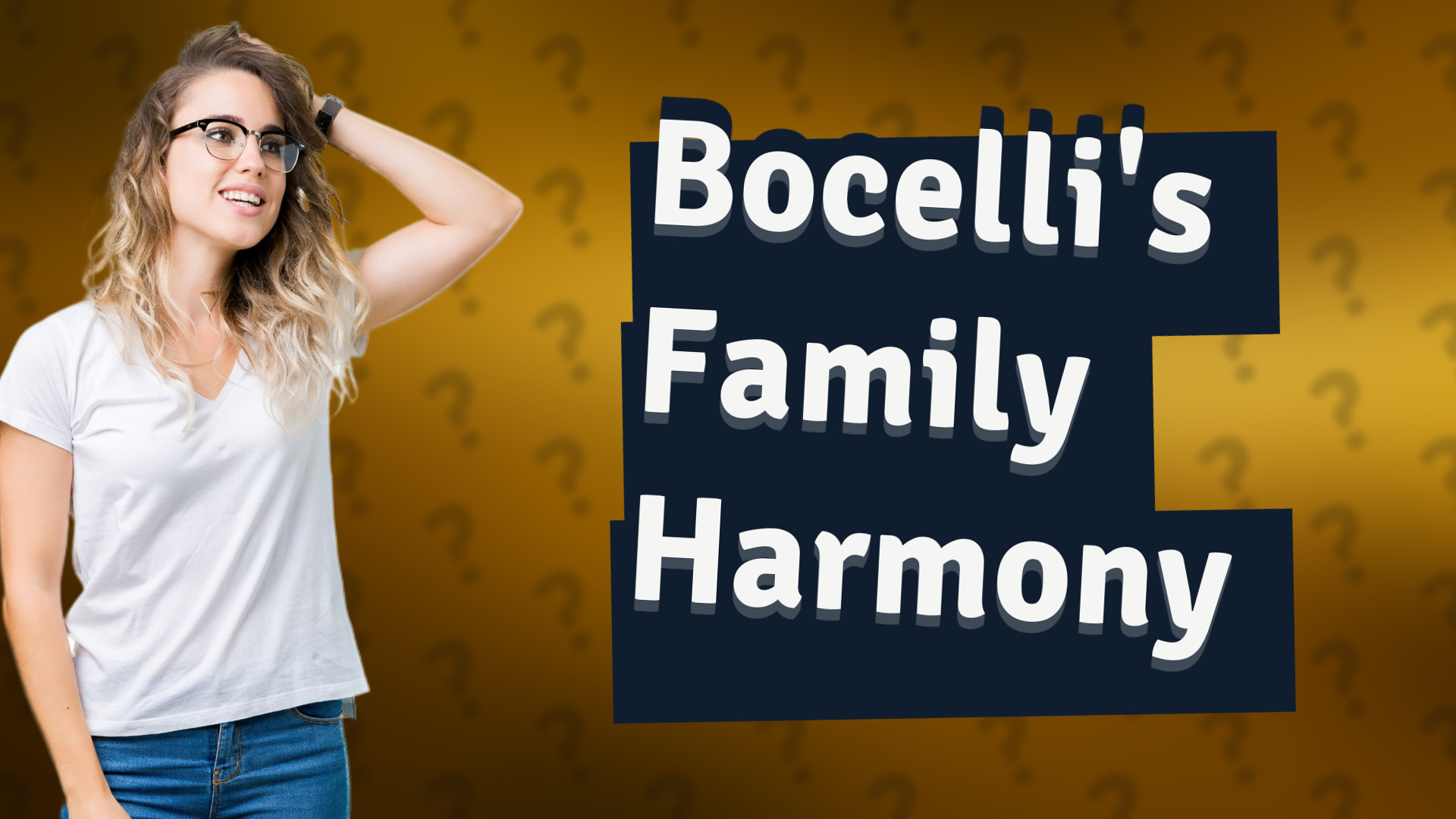 Bocelli's Family Harmony