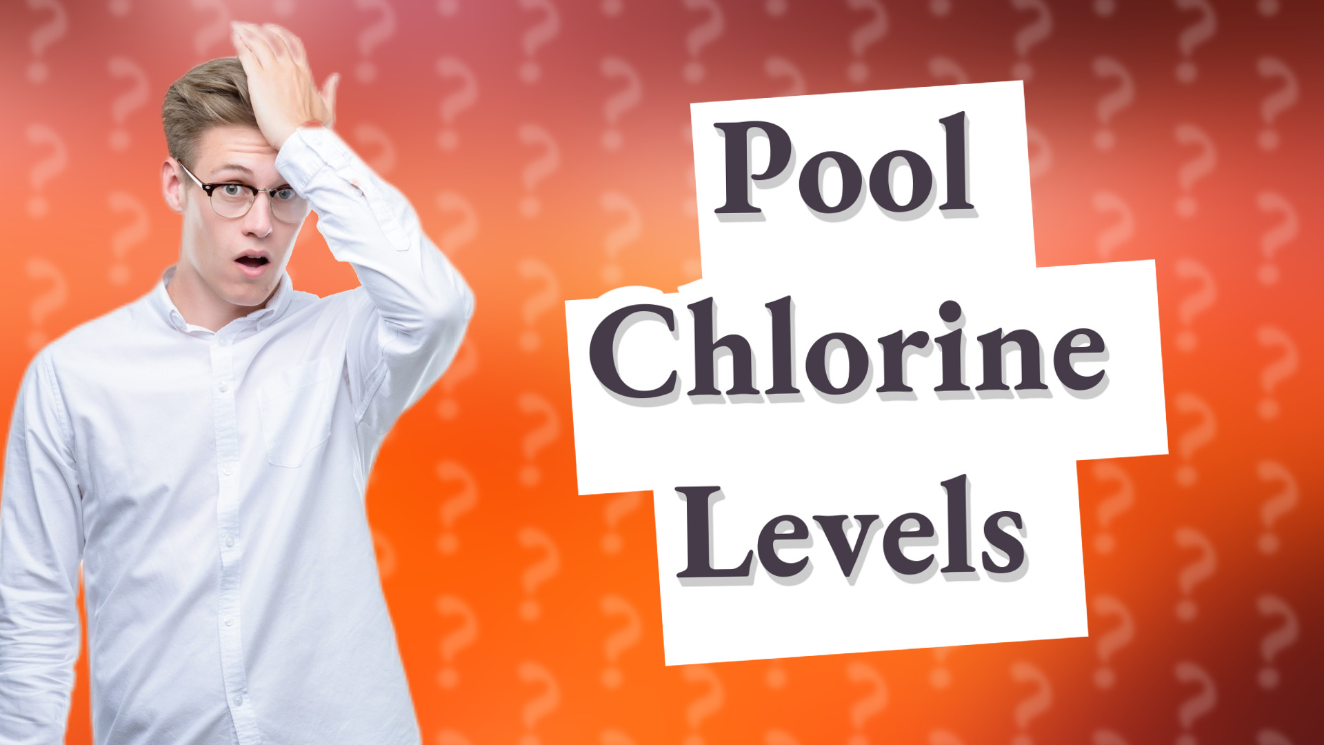 Pool Chlorine Levels