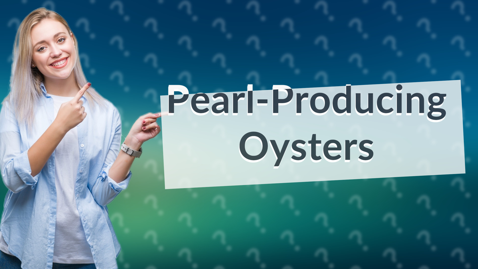 Pearl-Producing Oysters