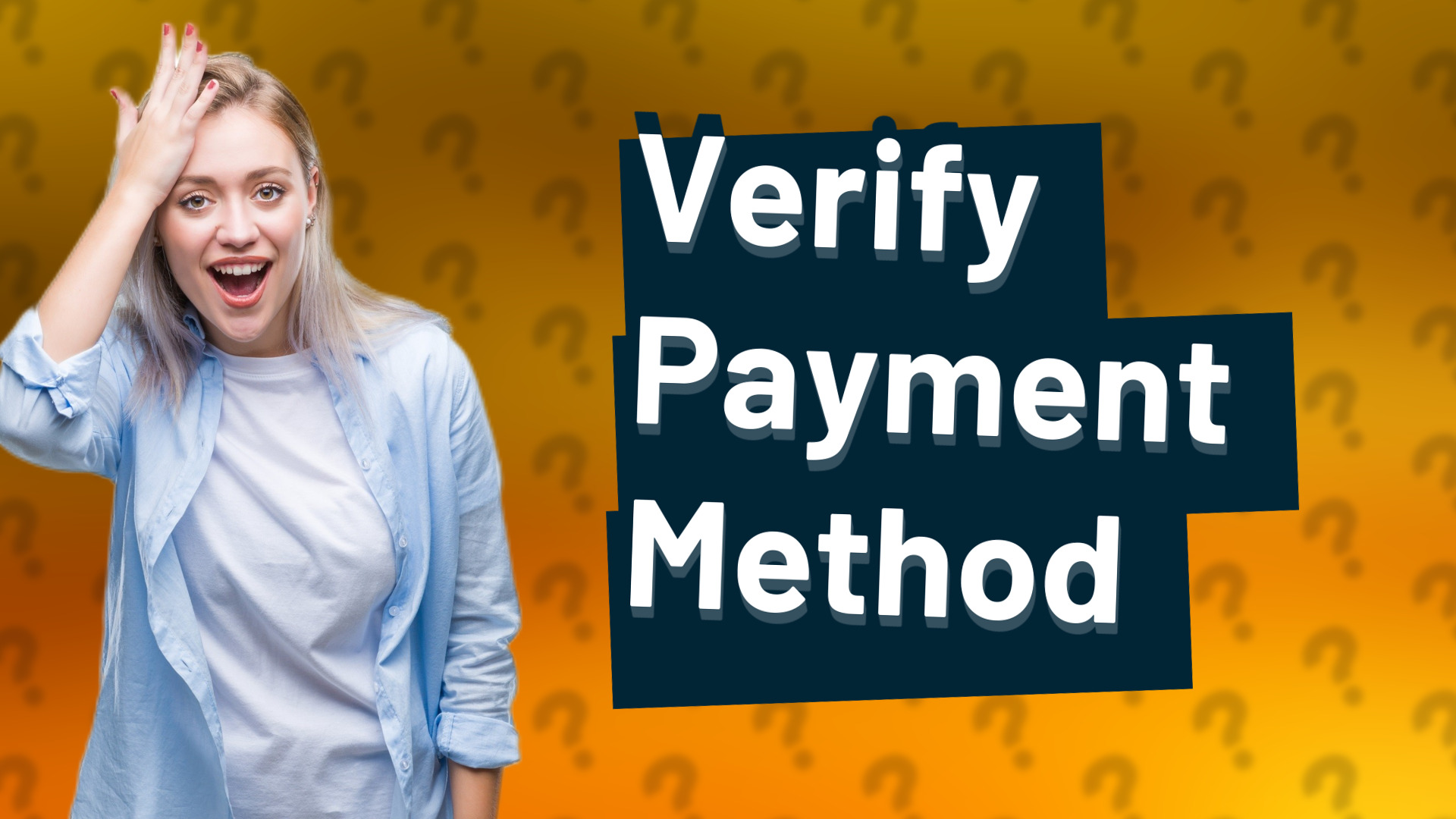 Verify Payment Method